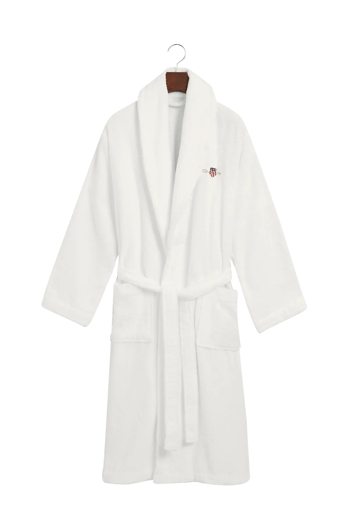 Morgenkåpe Archive Shield White