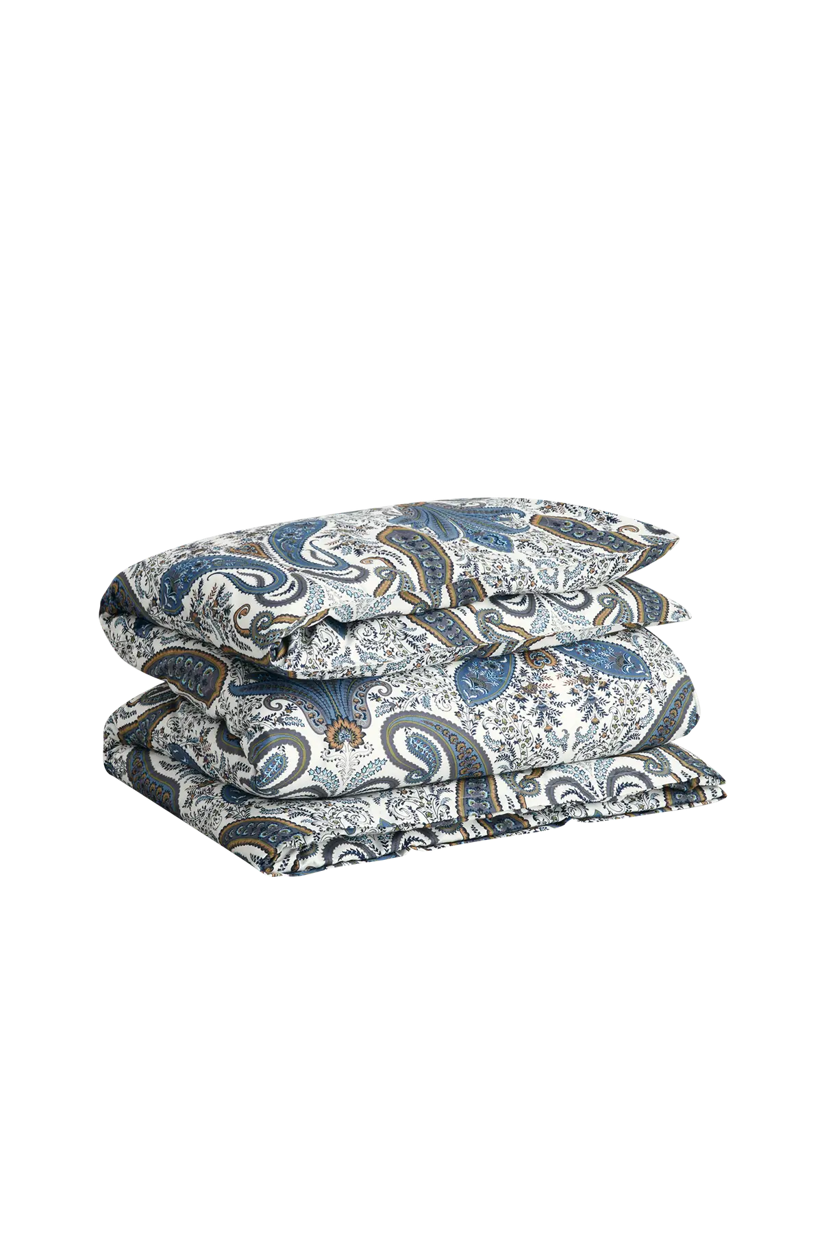 Påslakan Key West Paisley Sateen Blue