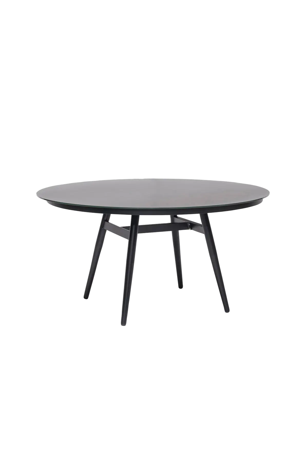 Bord Oxhult, diameter 145 cm Svart
