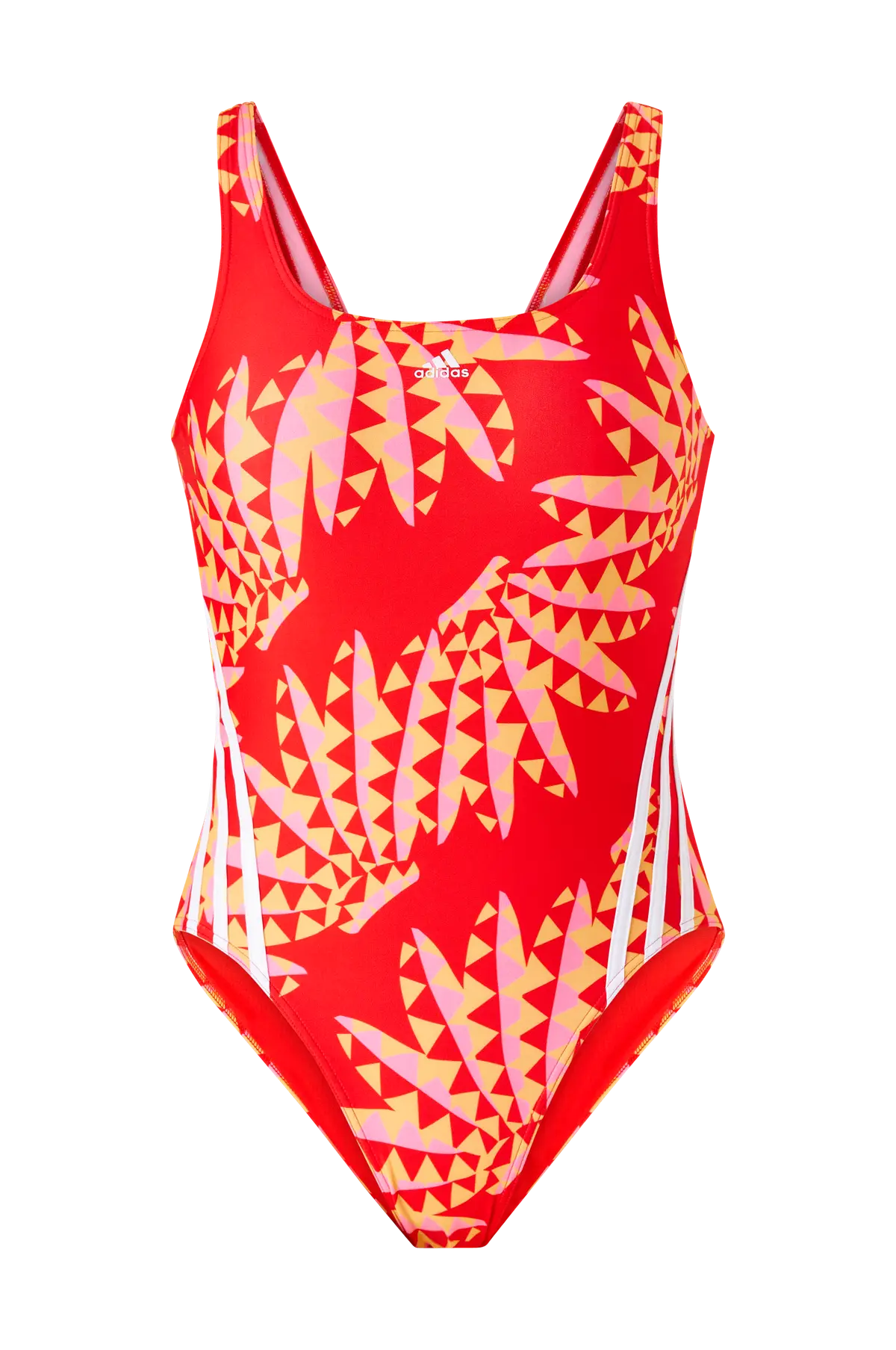 Badedrakt Farm Rio 3-stripes Swimsuit Sepigl/White