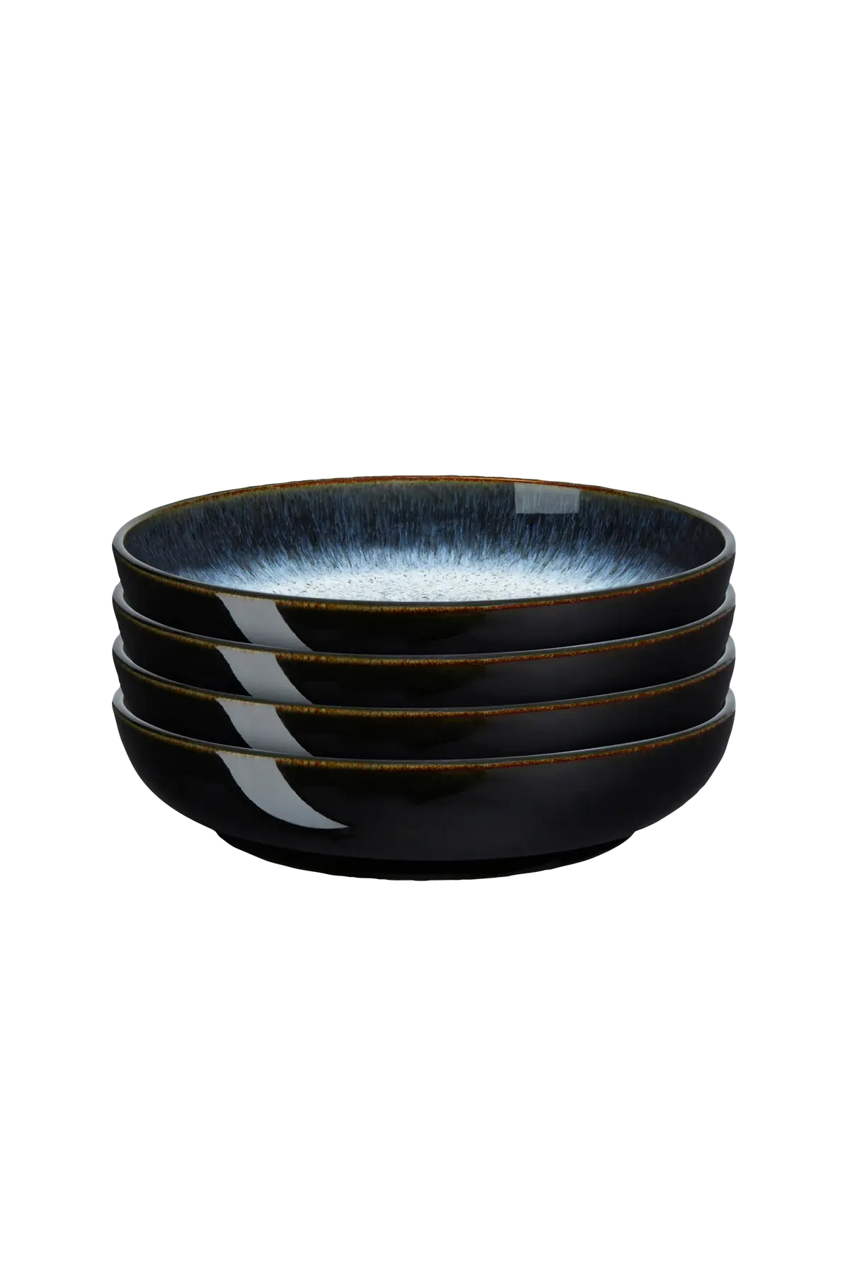 Skåler Halo Nesting diameter 20,5 cm 4-pk Svart