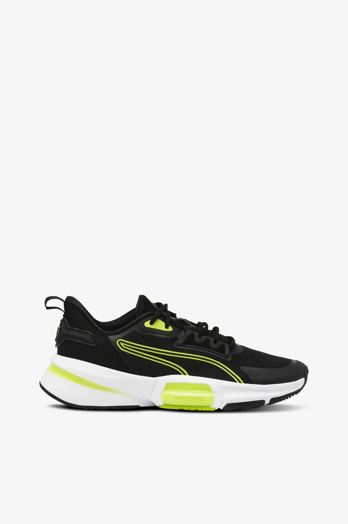 Treningsskoer PWRFrame TR 3 Wn's Puma Black-Lime Pow-Puma White
