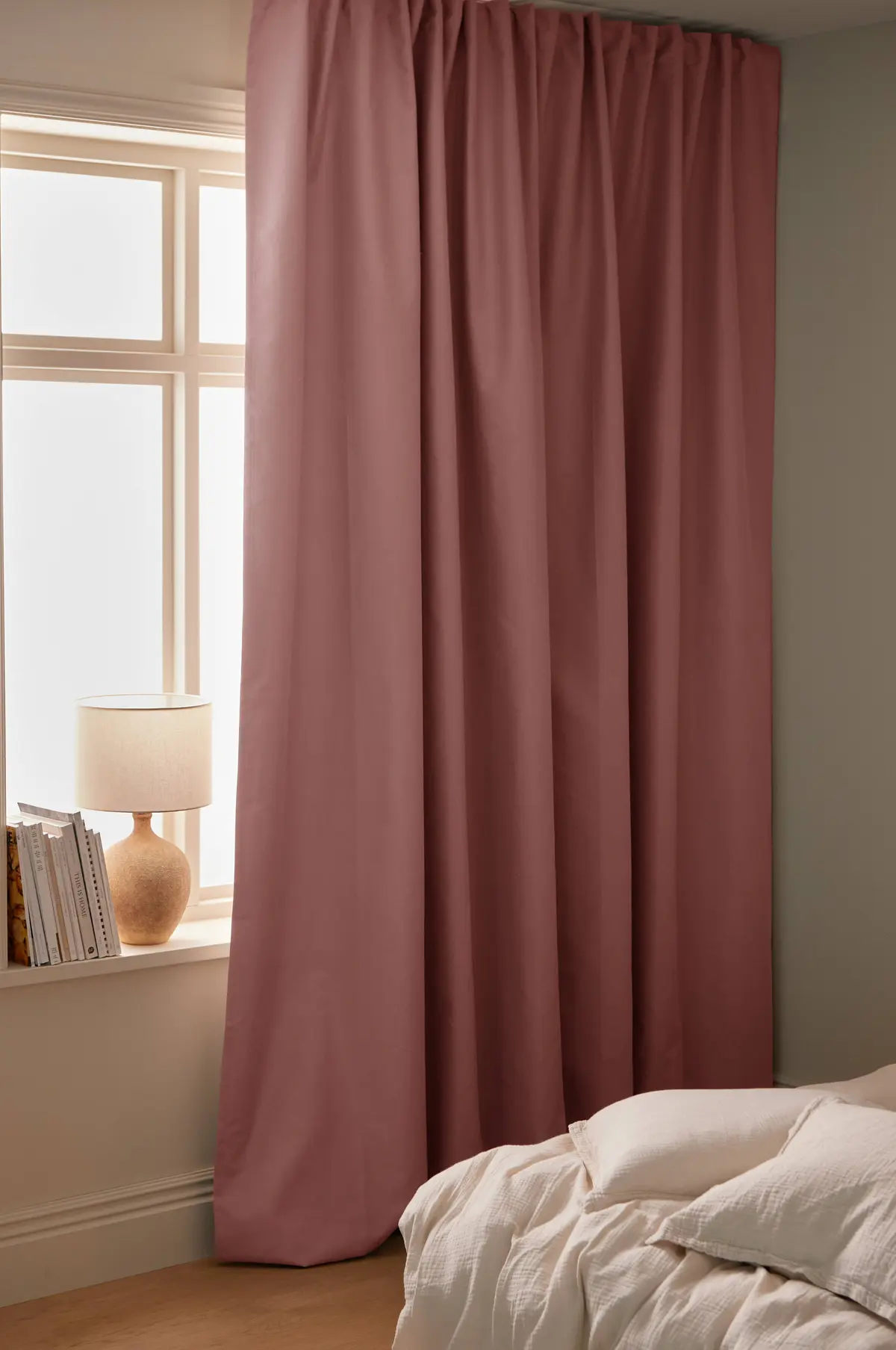 Mørkleggingsgardin Hedda Wide 1-pakning Rosa