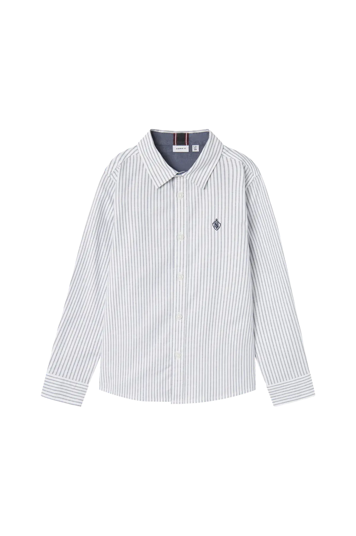 Skjorte nkmRekid Shirt Bright white