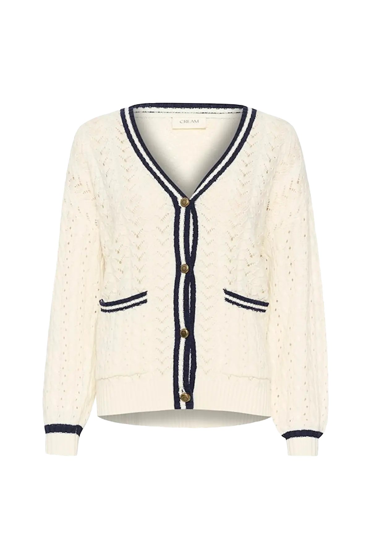 Kardigan crPreps Knit Cardigan Summer sand