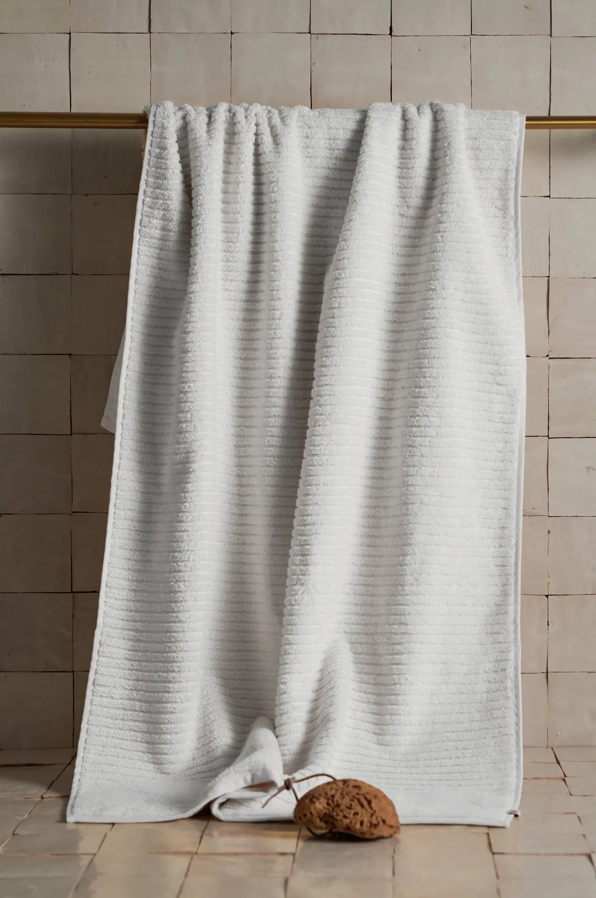 Badehåndkle Supersoft 70x140 cm Hvit