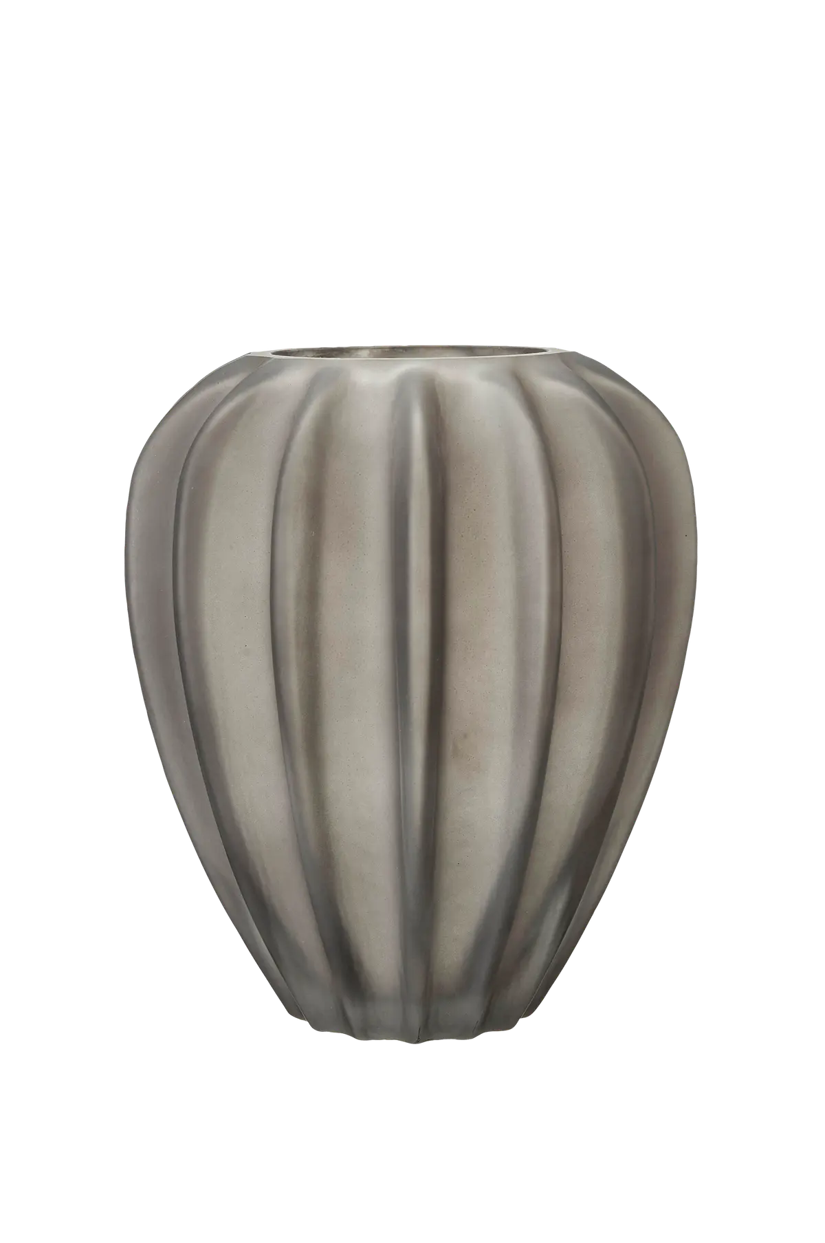 Vase Wave S Frostet svart