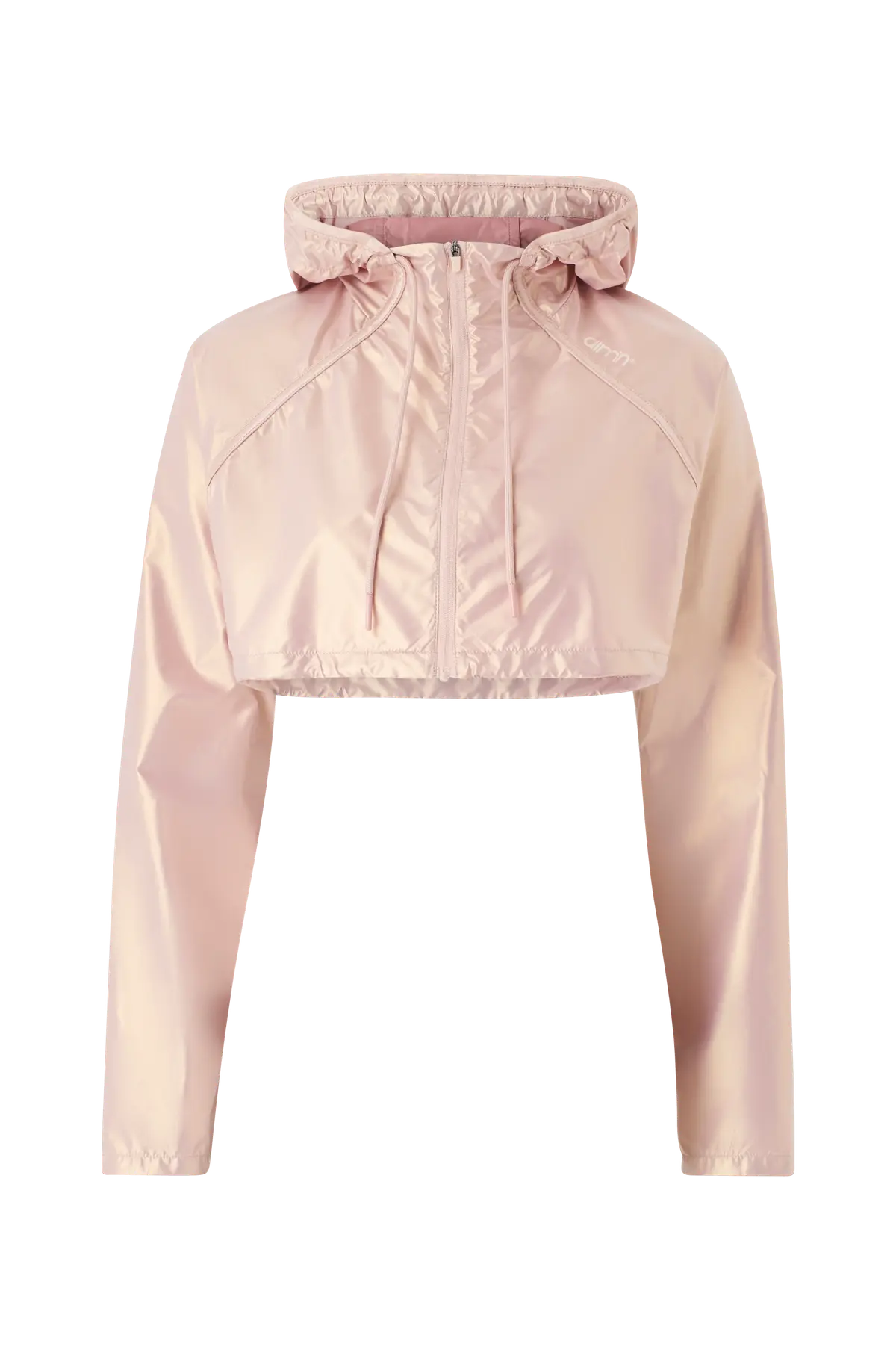 Jakke Cropped Jacket Rose metallic