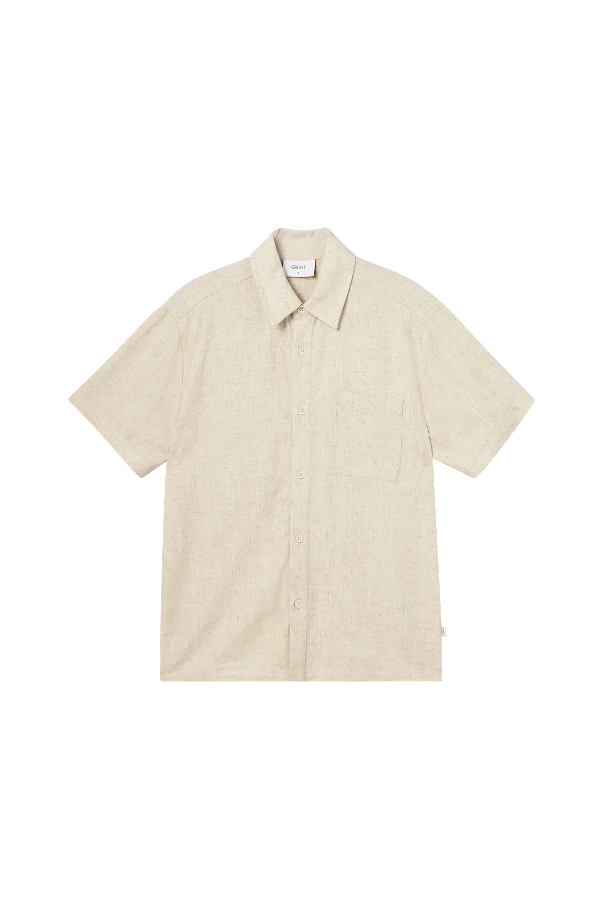 Skjorte Vap Linen Shirt Sand