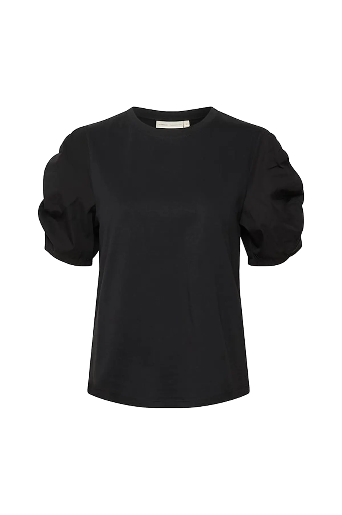 Topp Payanaiw Woven Trim Tshirt Black