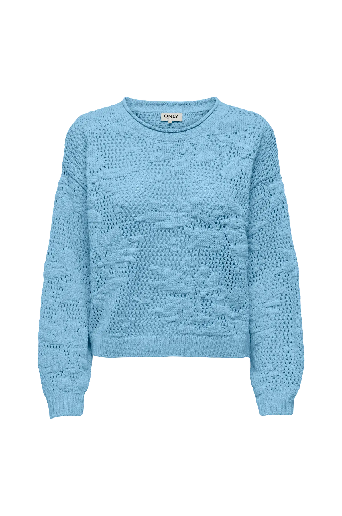 Genser onlCille Life LS Structure O-neck Clear sky