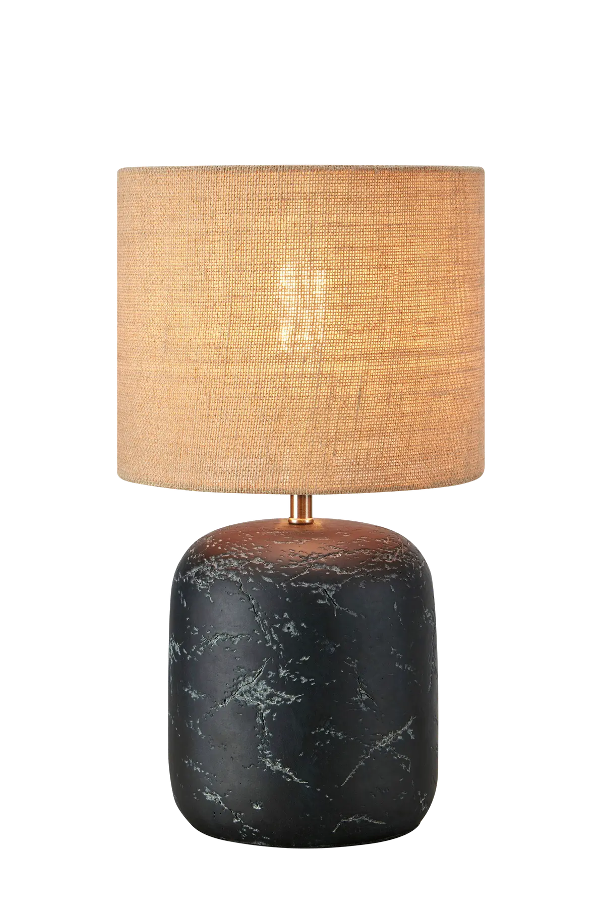 Bordlampe Montagna høyde 45 cm Svart/natur