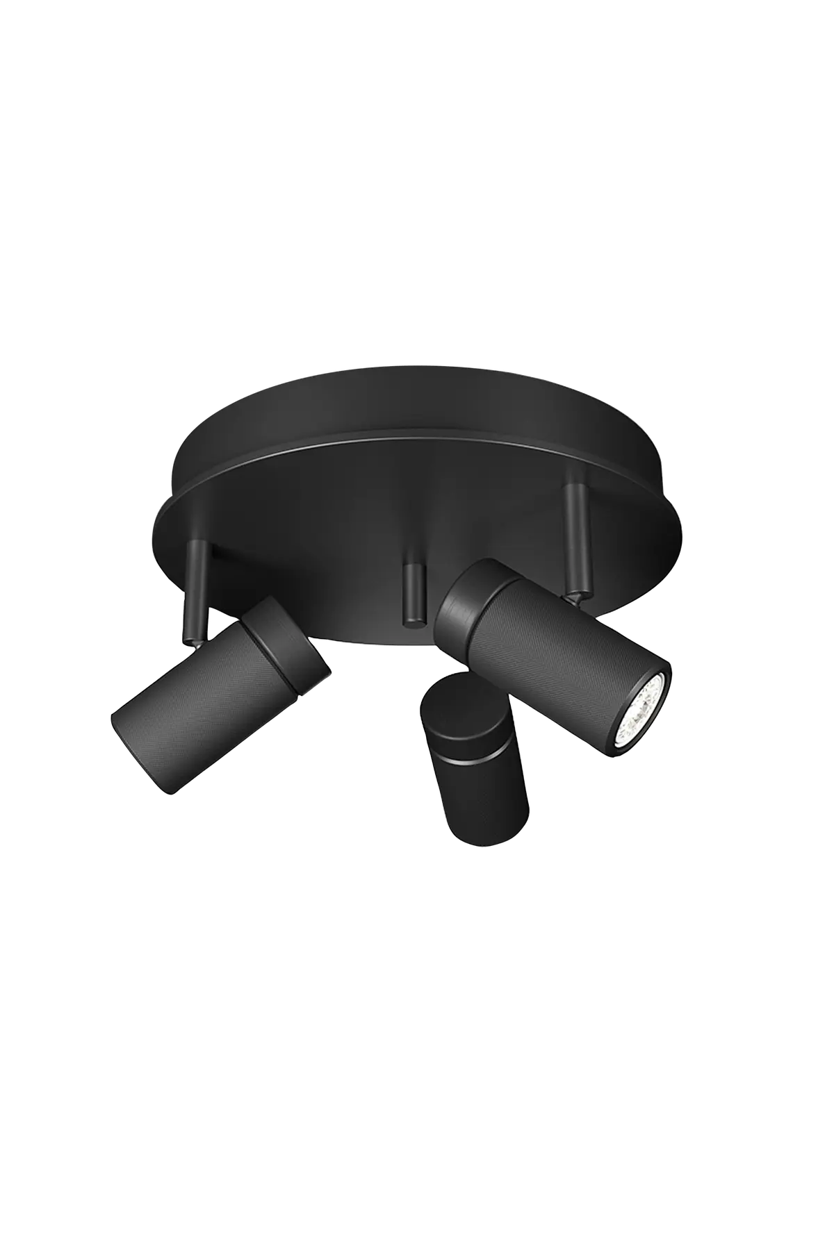 Spotlys Holder rund 3 lamper