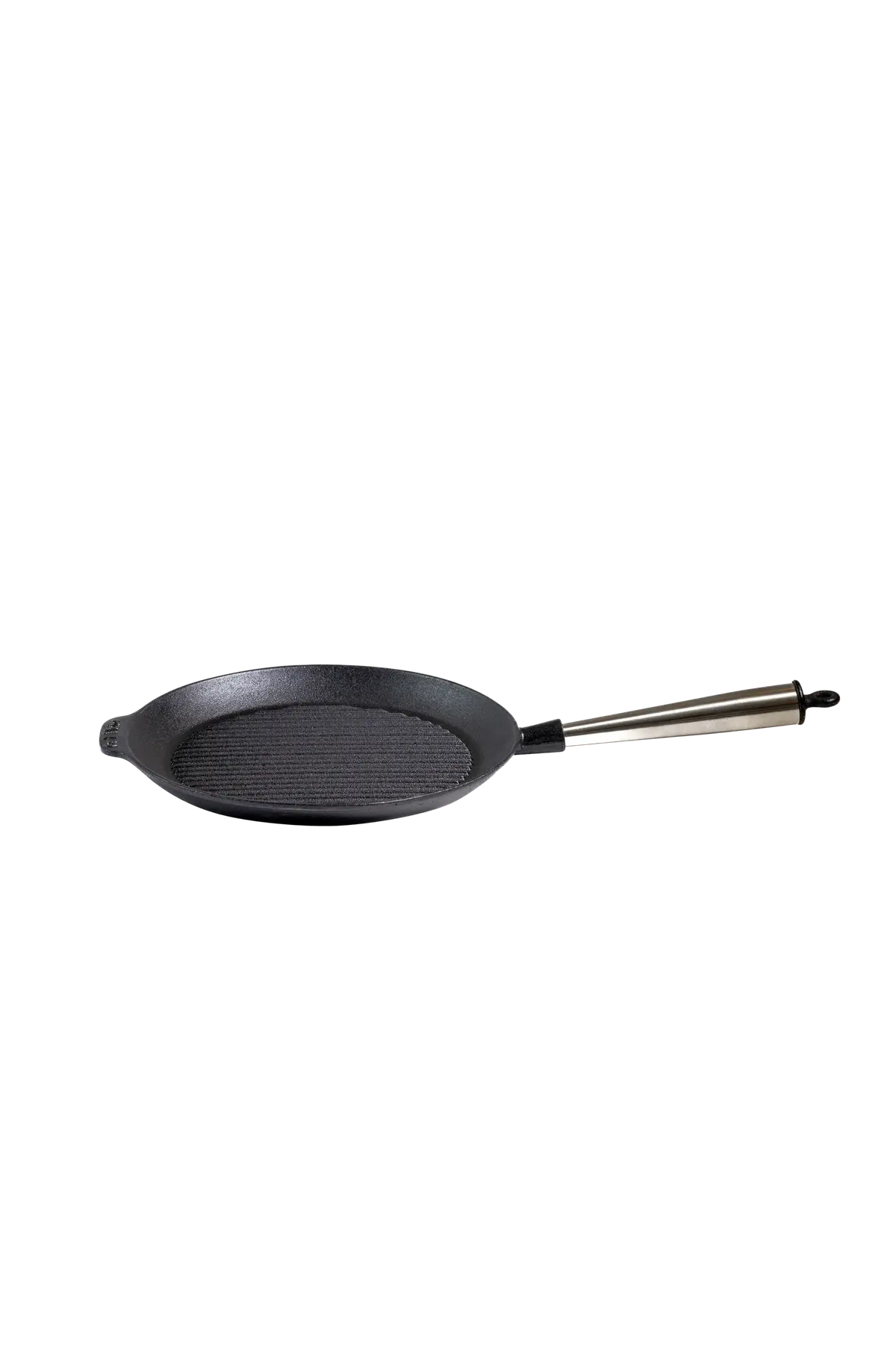 Grillpanne i støpejern diameter 28 cm
