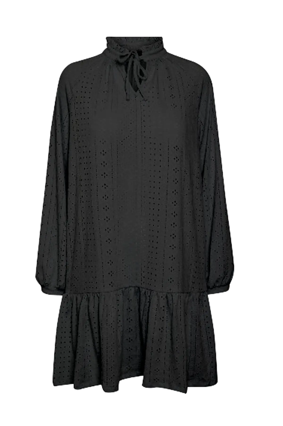 Kjole vmBilli LS Short Dress Black