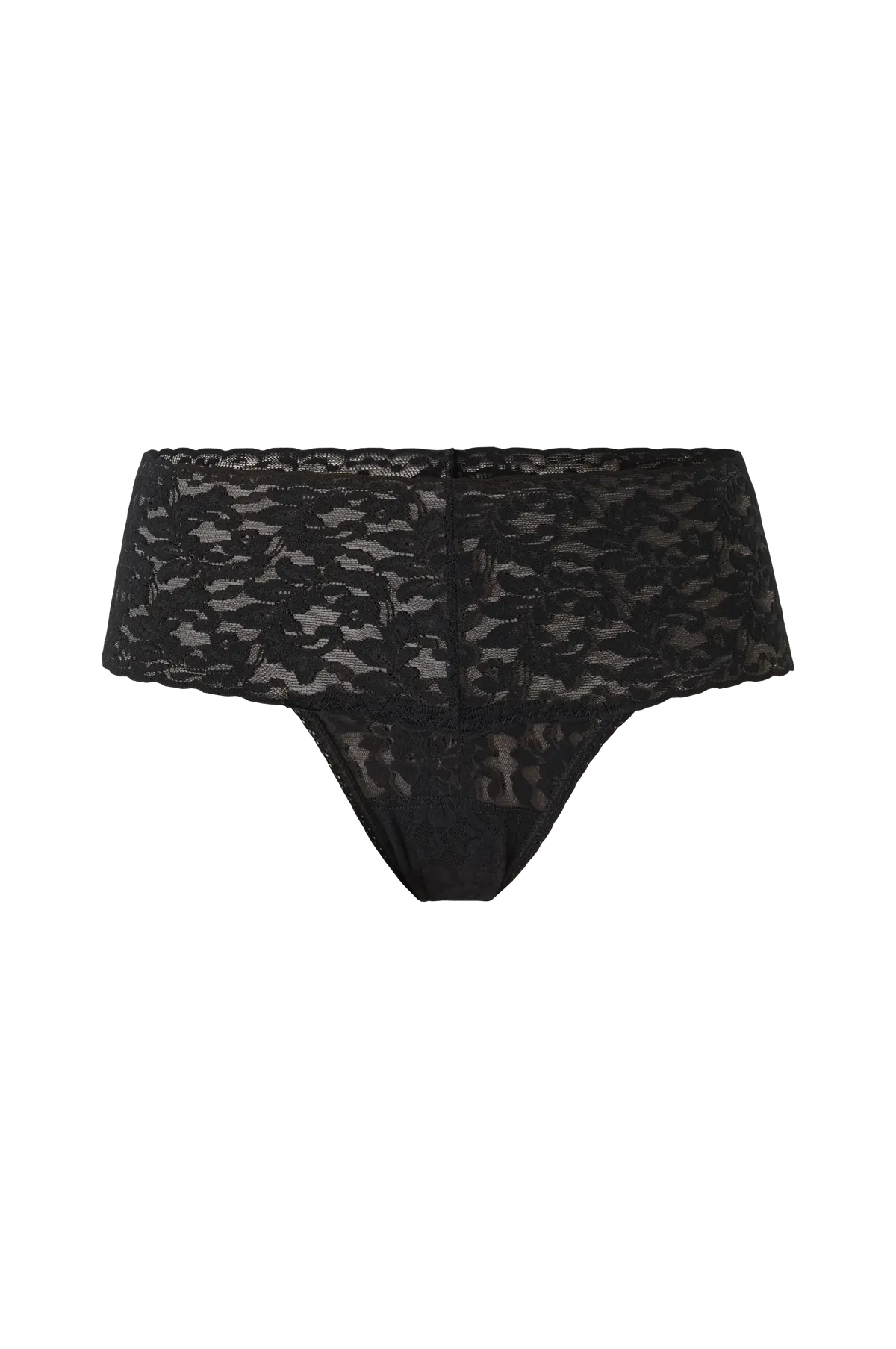 Stringtruser Retro Thong Blac