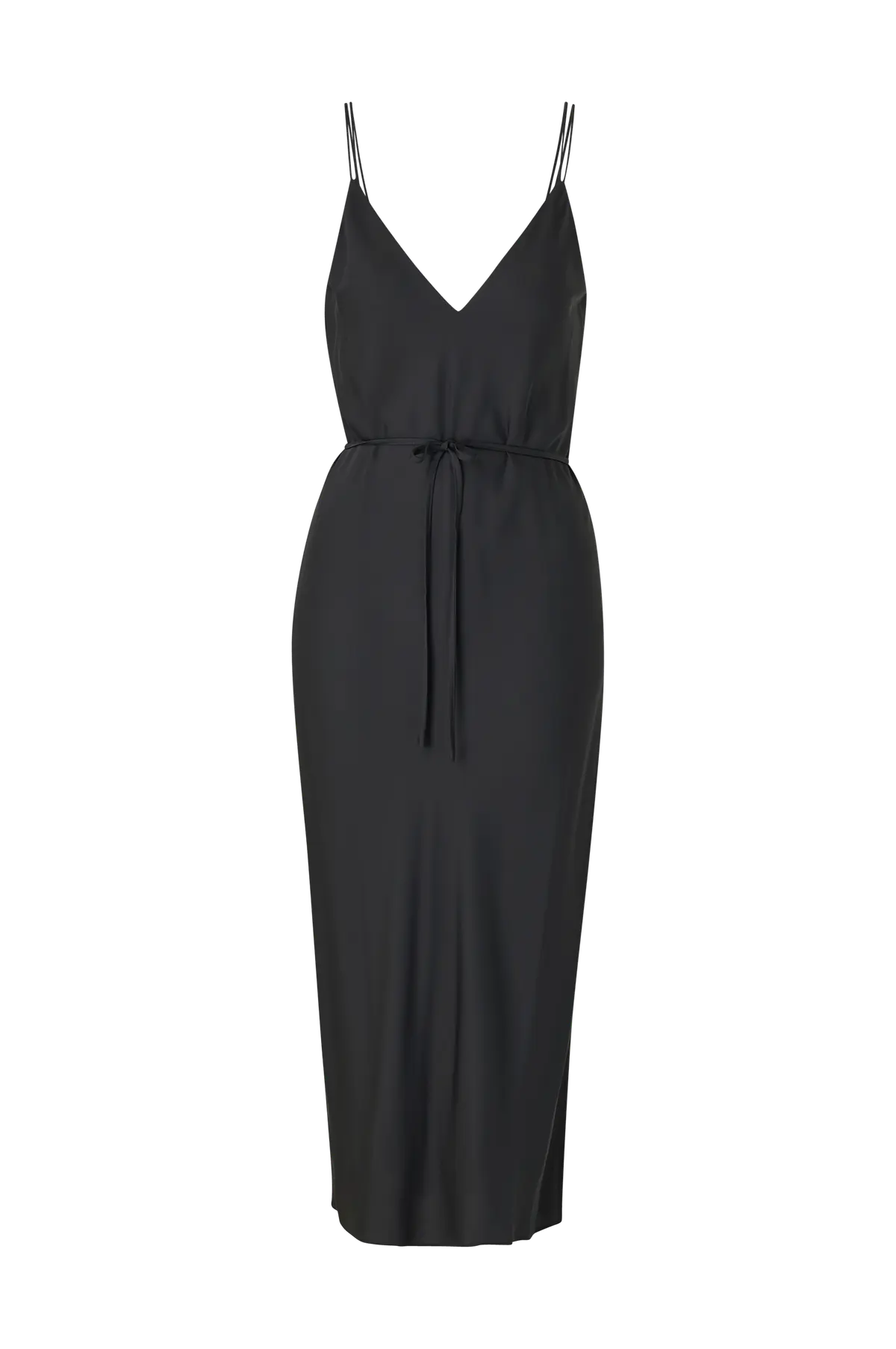 Kjole Recycled Cdc Midi Slip Dress Ck black