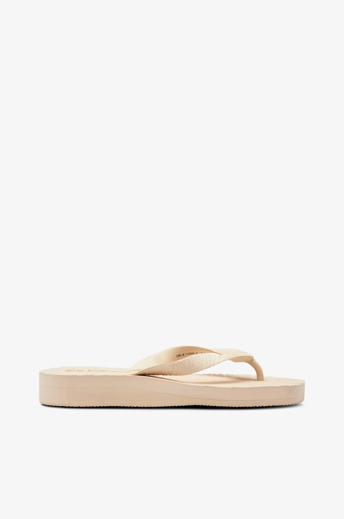 Flip-flops Tapered Platform Eggnog