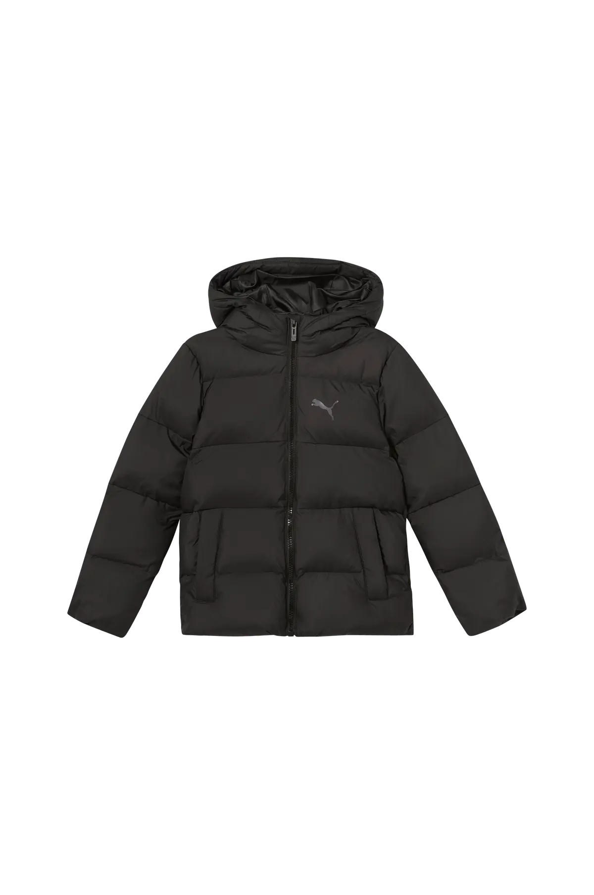 Jakke Poly Hooded Puffer Jacket Puma black
