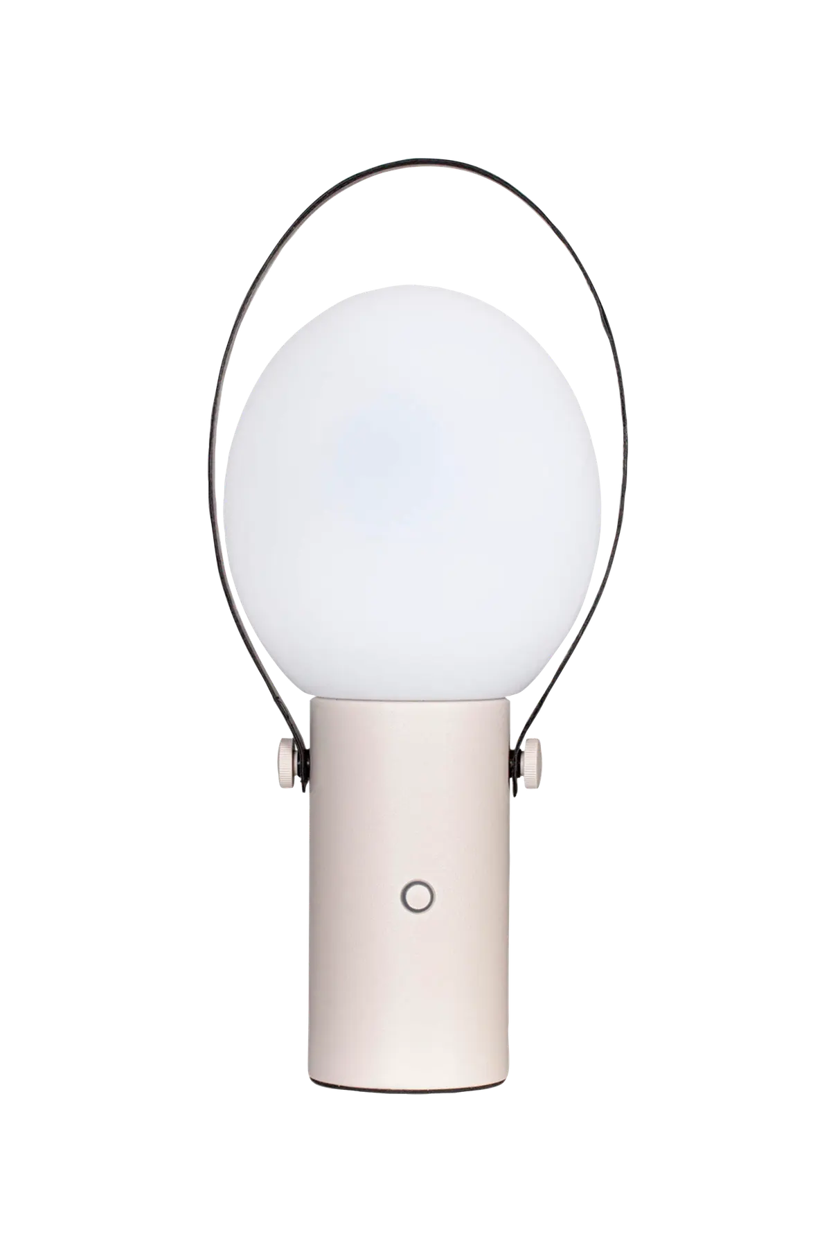 Bordlampe Bari IP44 Usb sandbeige