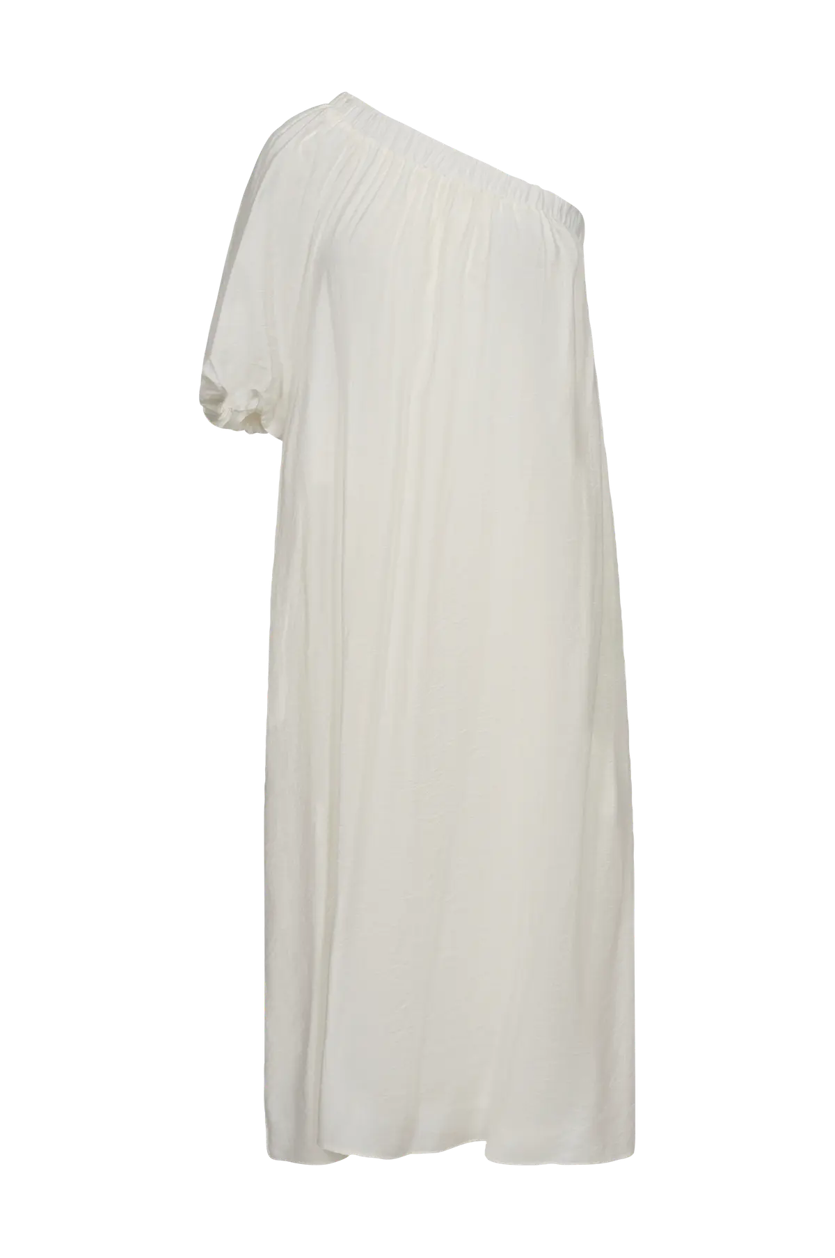 Kjole Heracc Asym Puff Dress 11 - off white