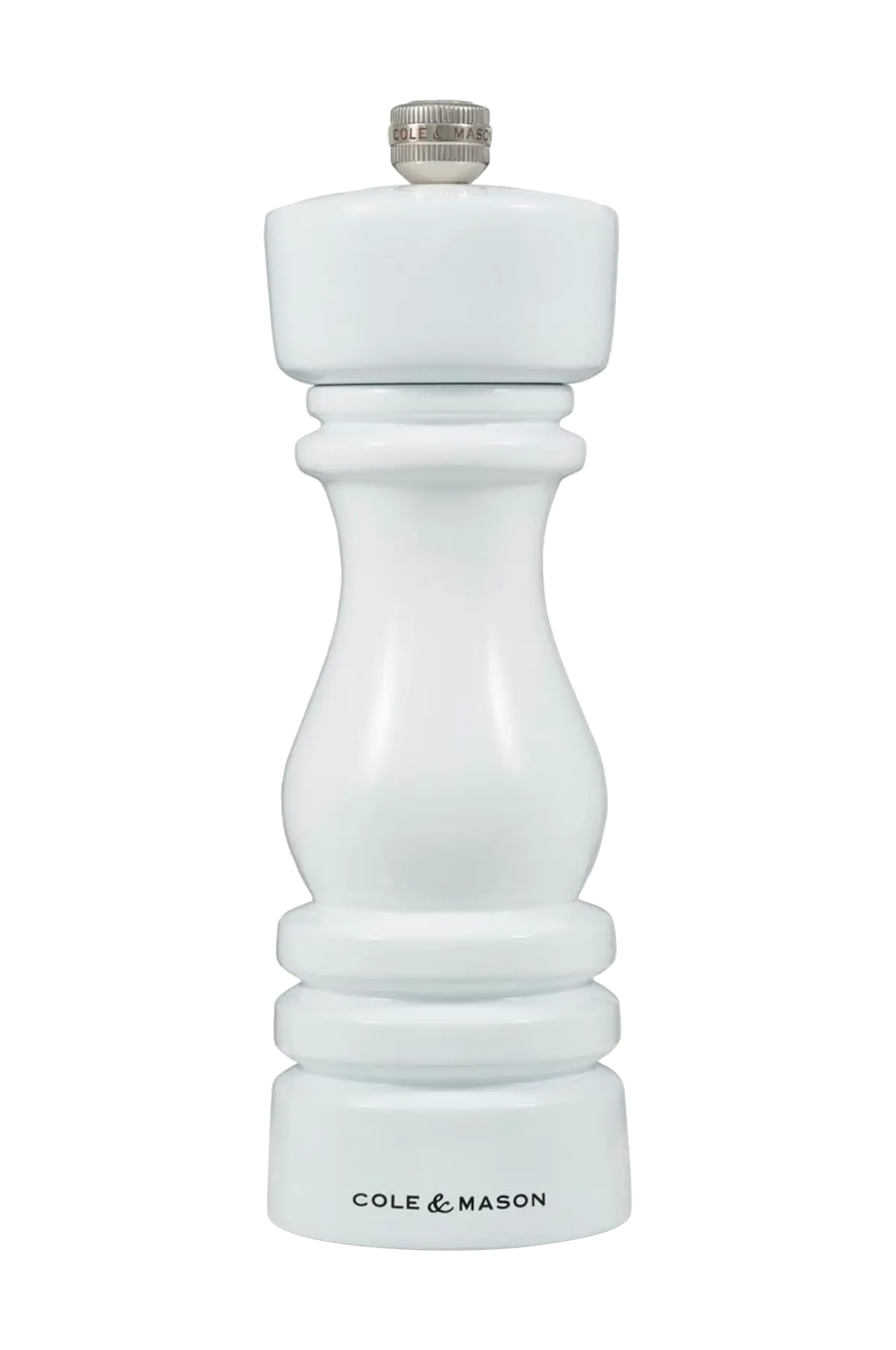 Saltkvern Gloss London Glanset hvit