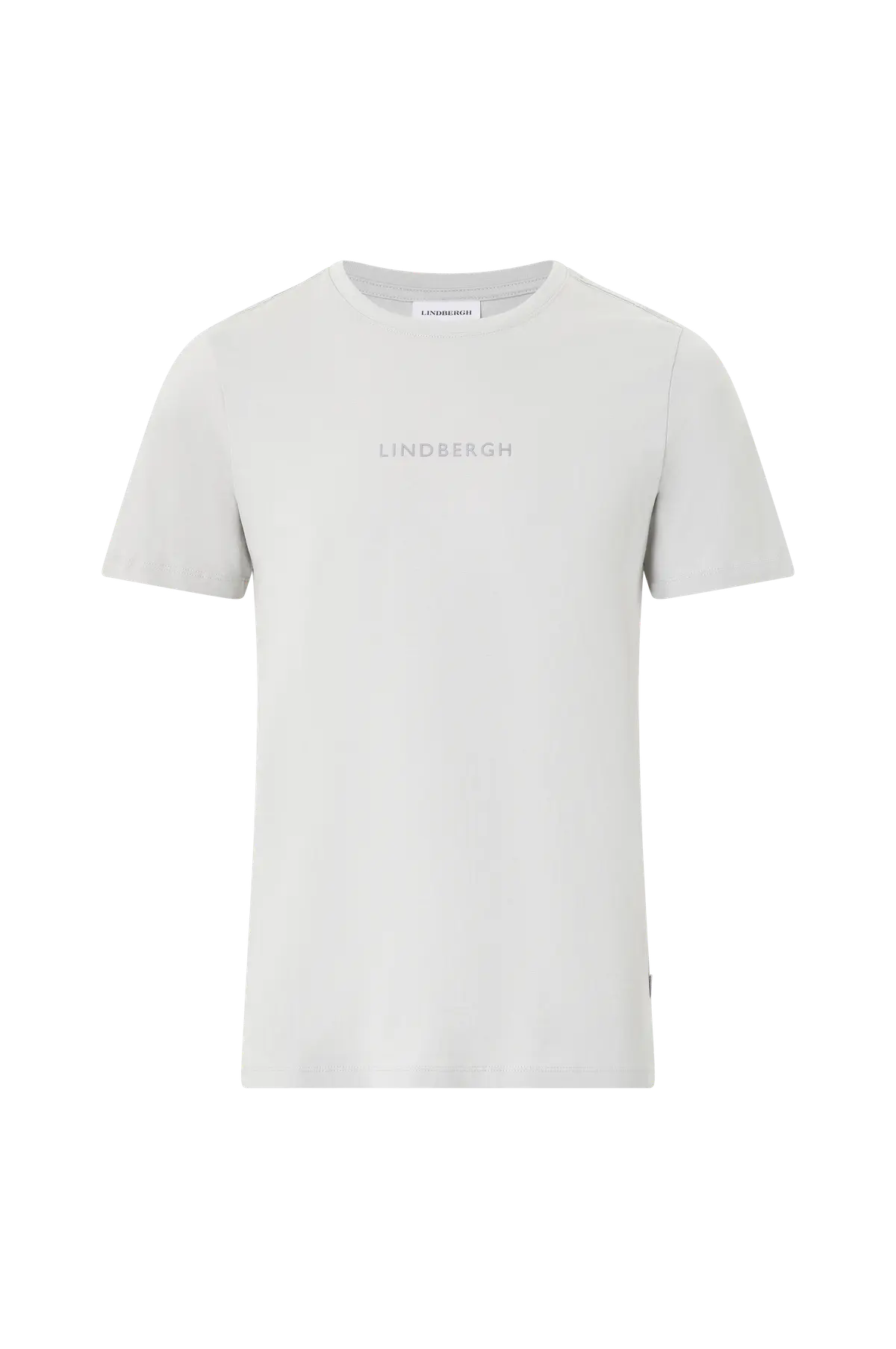 T-skjorte Lindbergh Print Tee S/S Soft grey
