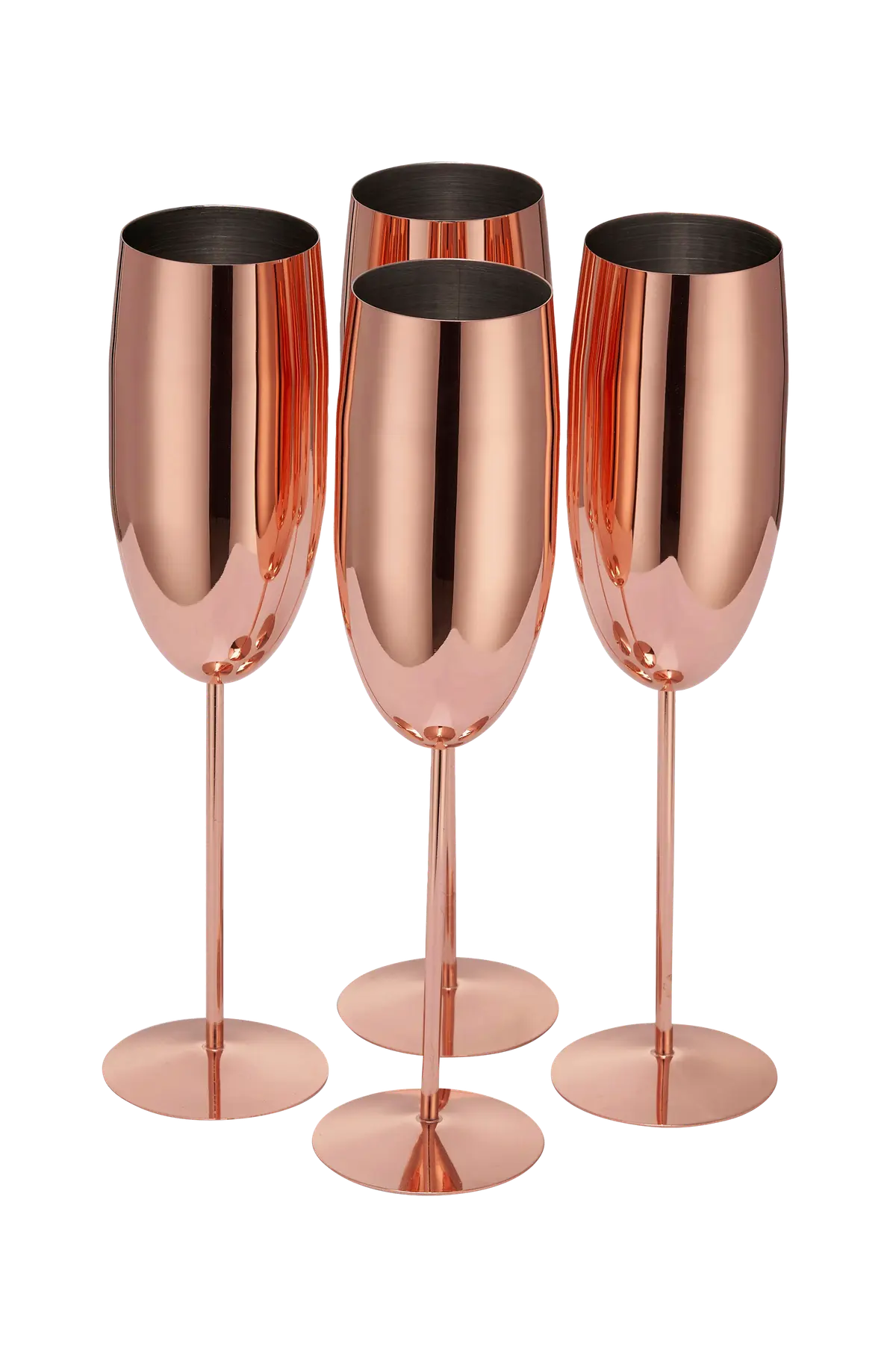 Champagneglass 4-pakning Roségull