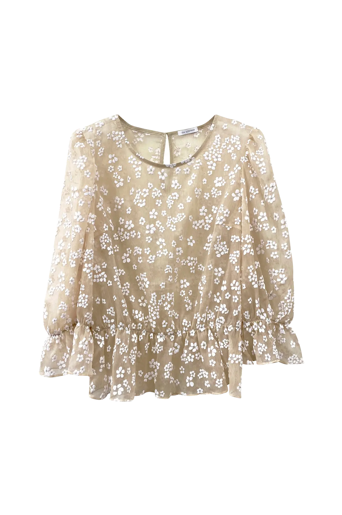 Bluse 076 Willow Top Honey Floral
