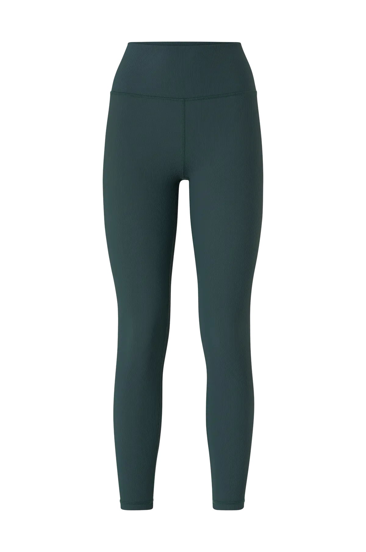 Treningstights Ribbed Performance Tights Deep emerald
