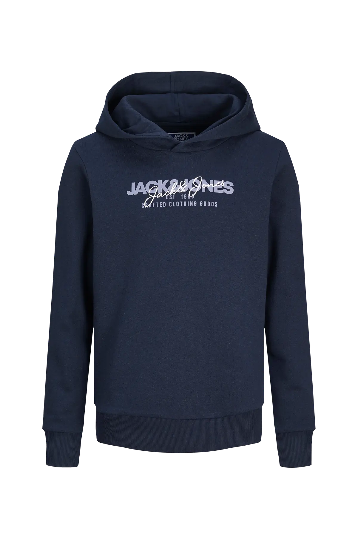 Collegegenser jjAlvis Sweat Hood Jnr Navy blazer