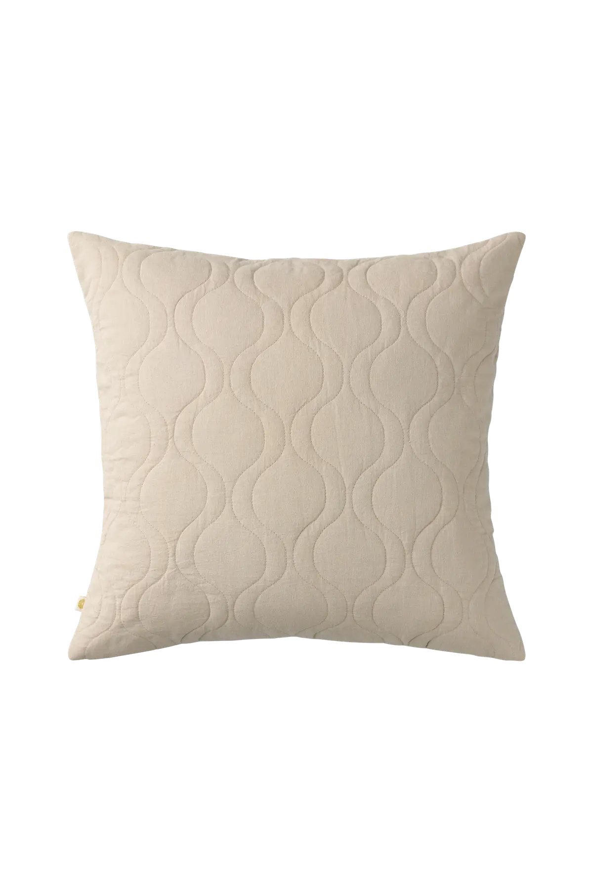 Putetrekk Elly Quilted i resirkulert halvlinne