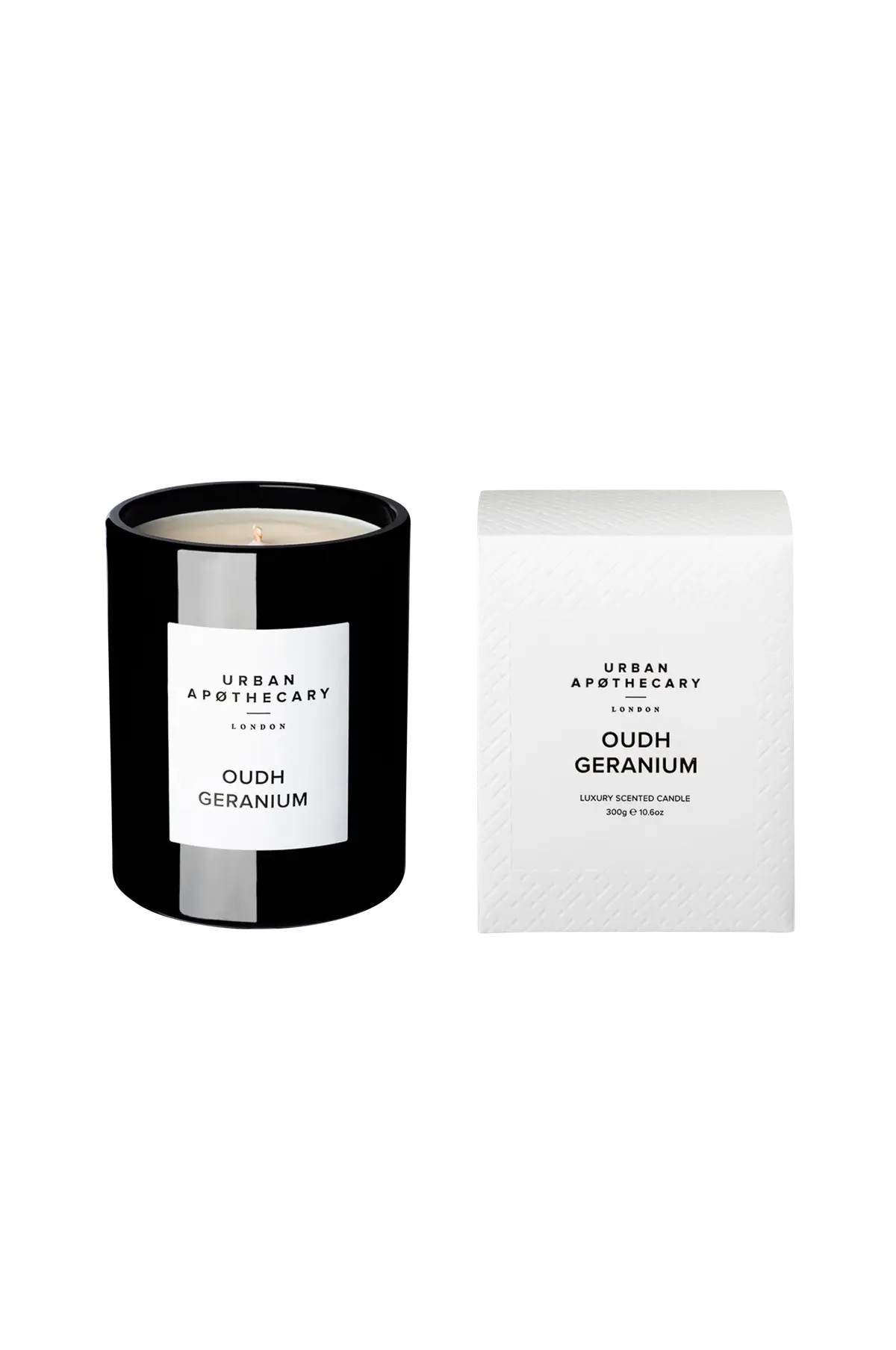 Luxury Candle Oudh Geranium 300g - 60tim