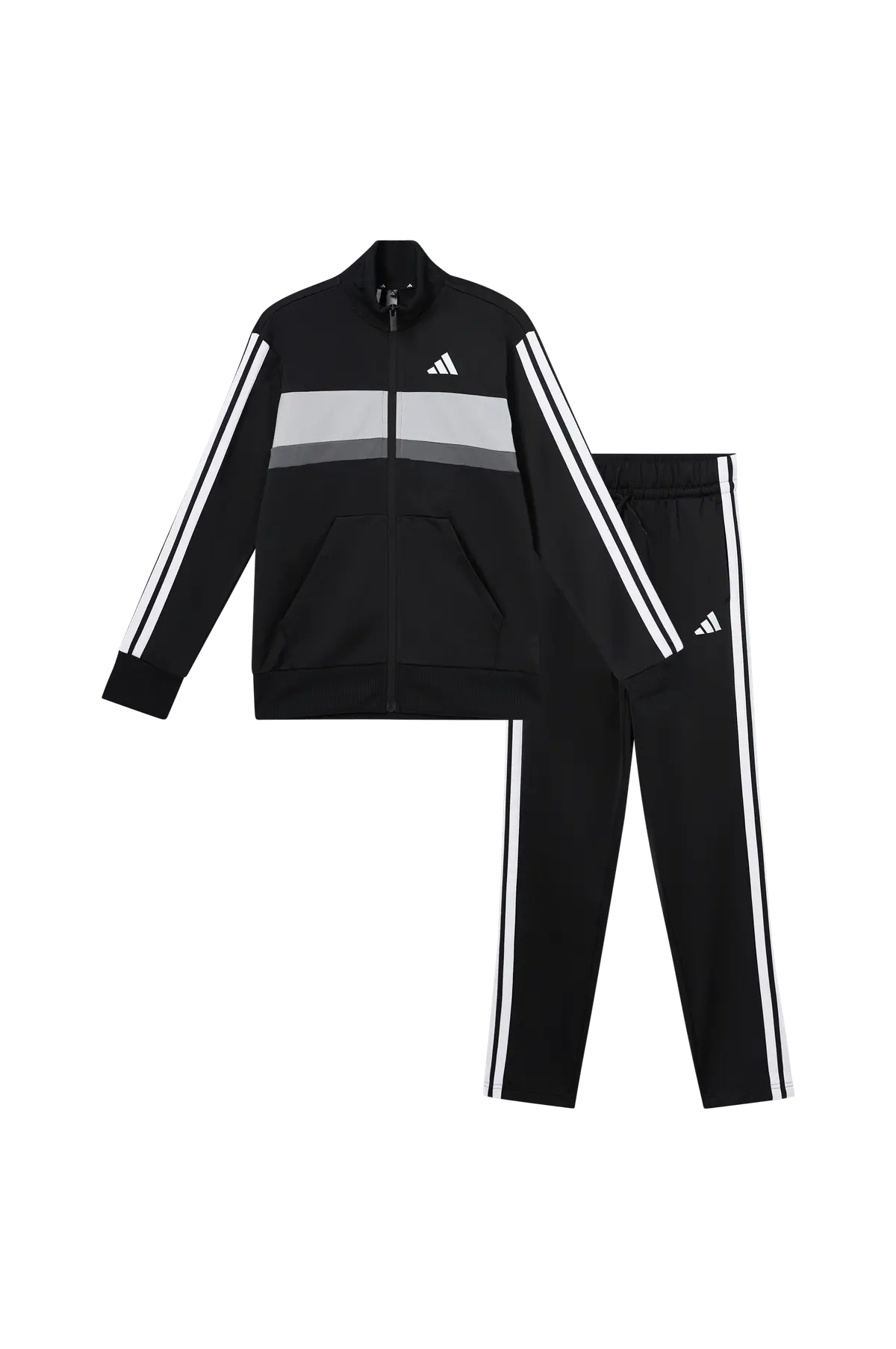 Treningssett J 3S Tiberio TS Black/white/gretwo