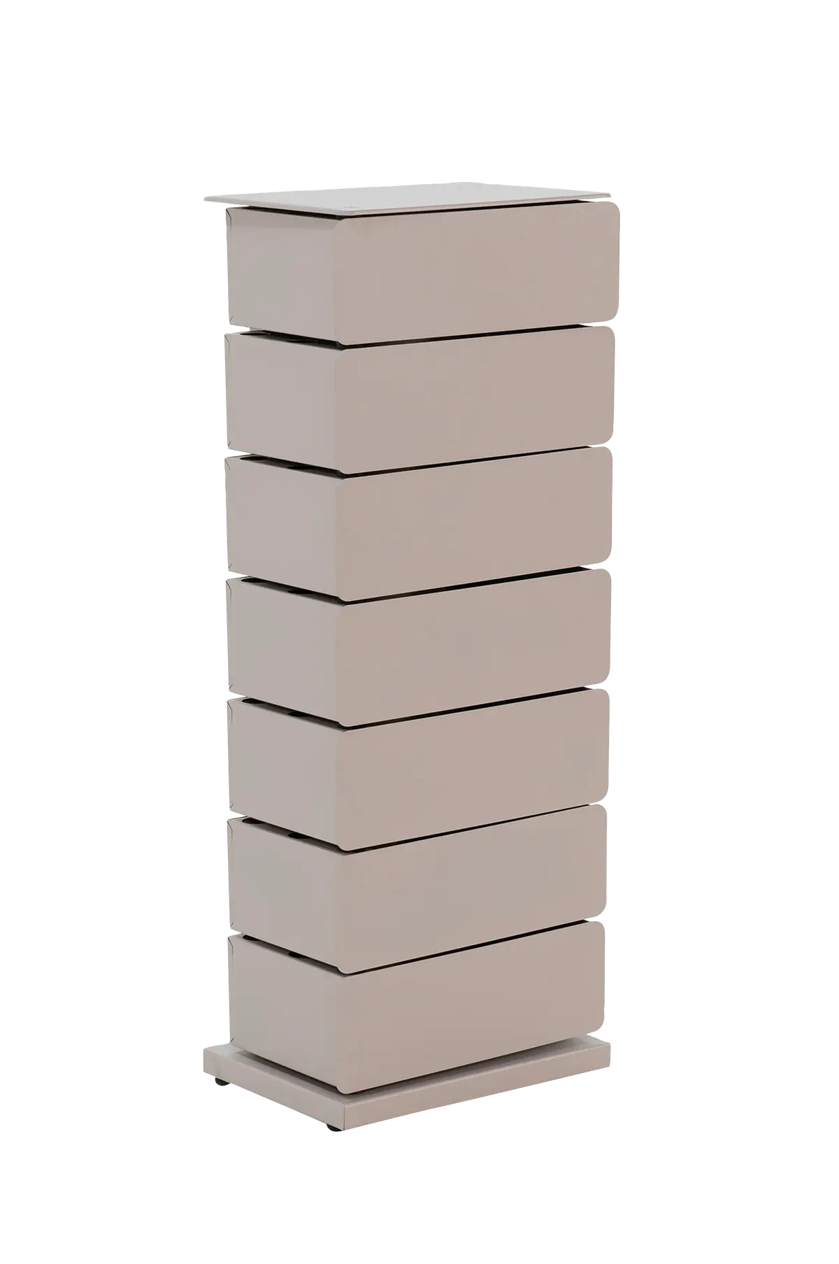 Kommode Joey 7 Silkemyk taupe