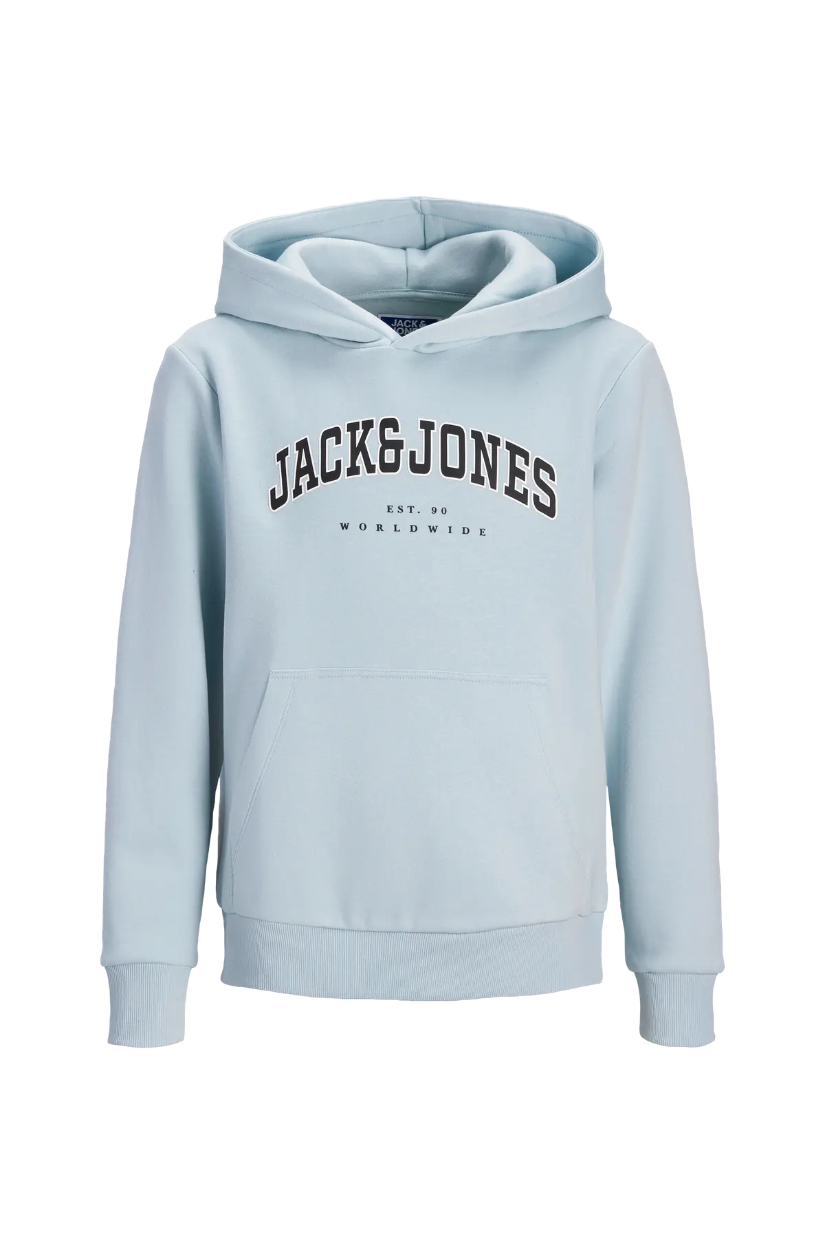 Hettegenser jjeCaleb Varsity Sweat Hood Noos JN Celestial blue