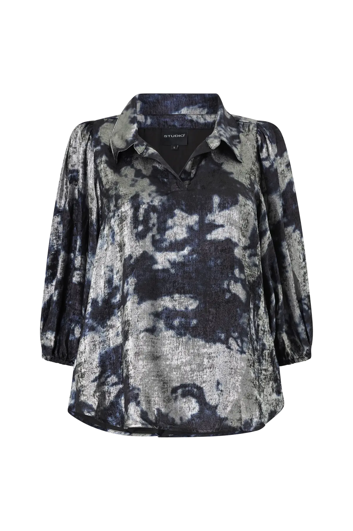 Bluse Stiff Shirt Sølv