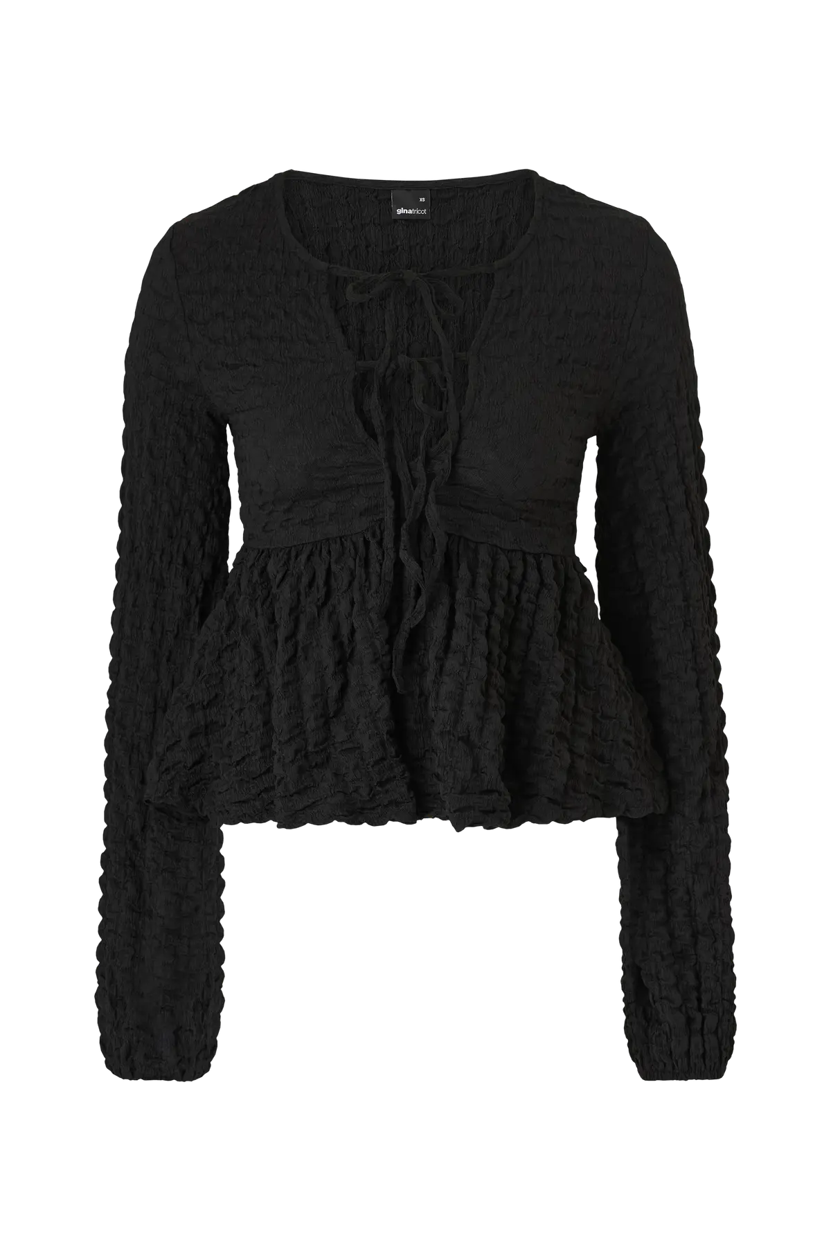 Topp Boho Top Black (9000)