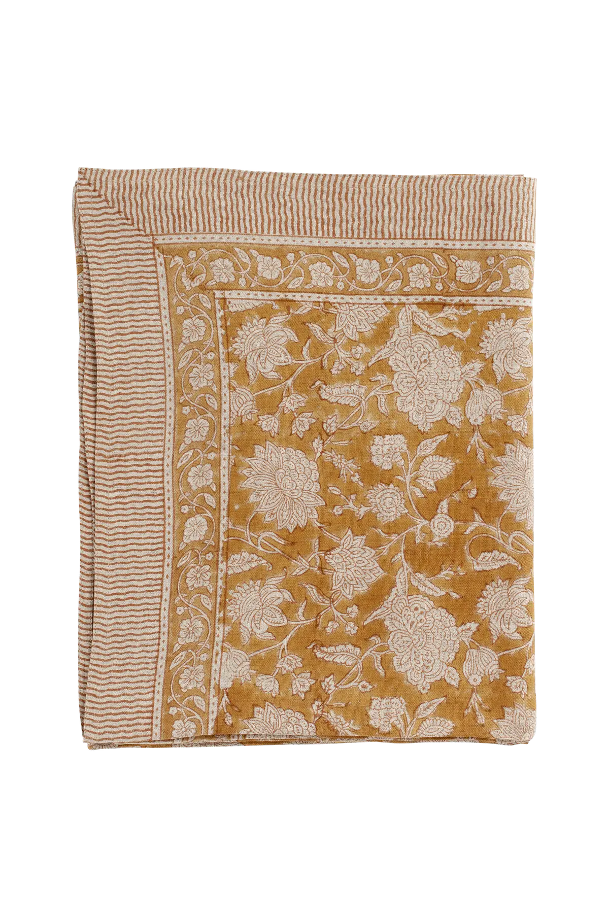 Bordduk i lin Indian Rose Ochre