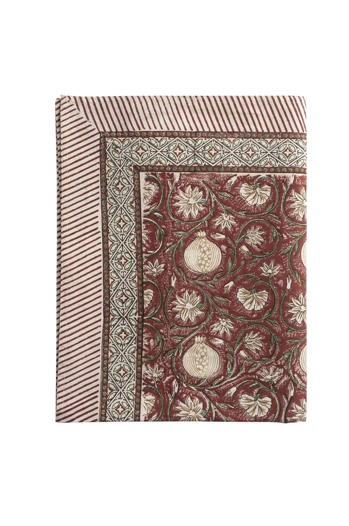 Duk Tangier Pomegranate Rød og grønn