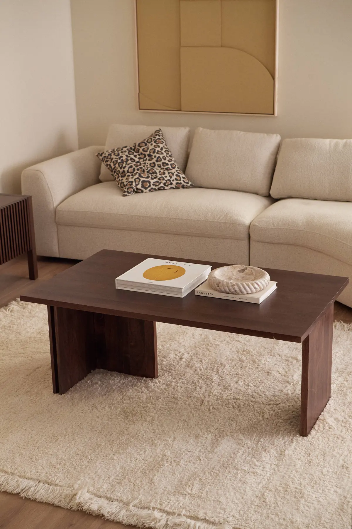 Salongbord Orginella 70x119 cm Brun