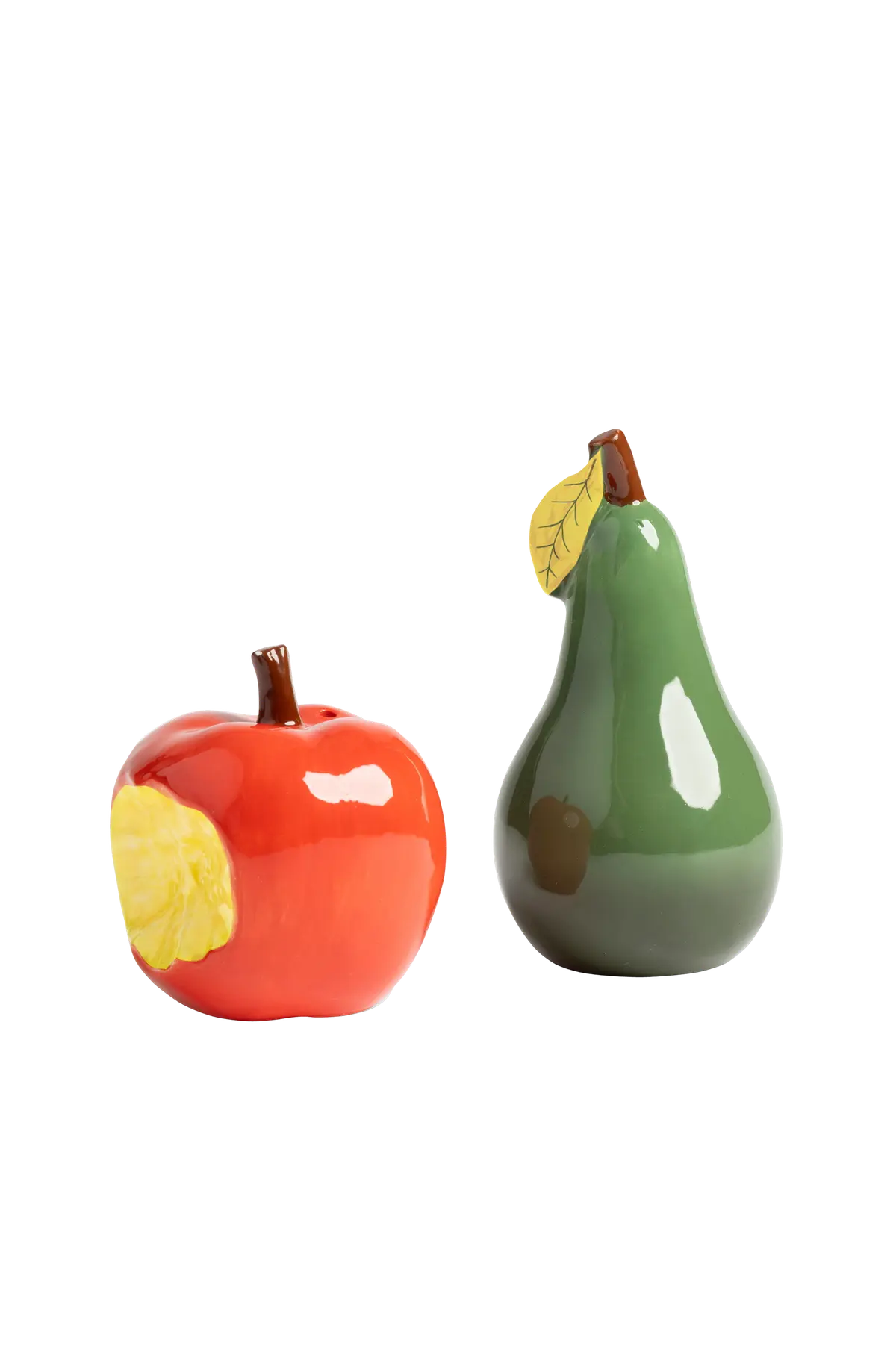 Salt &amp; pepper eple/pære Rød/grønn