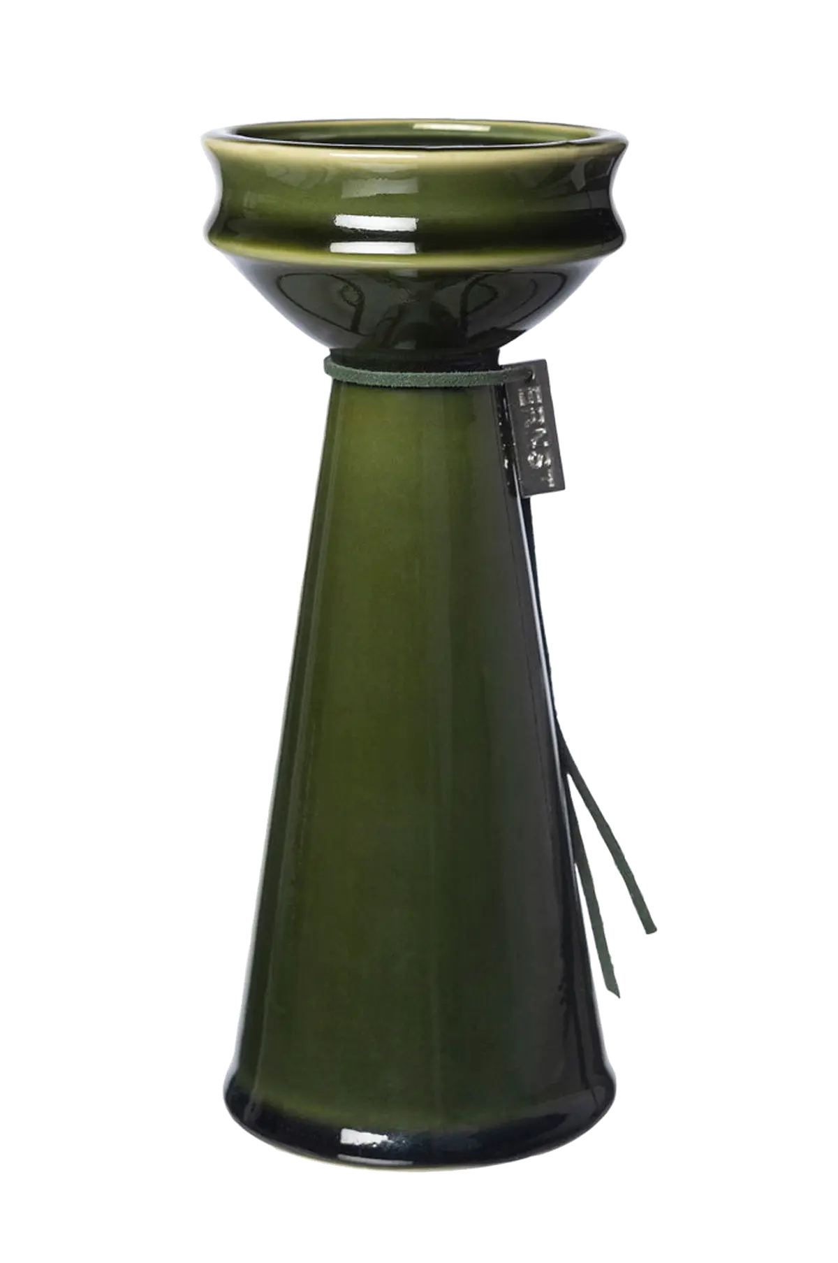 Løkvase Ø 8,5, h20 cm Green