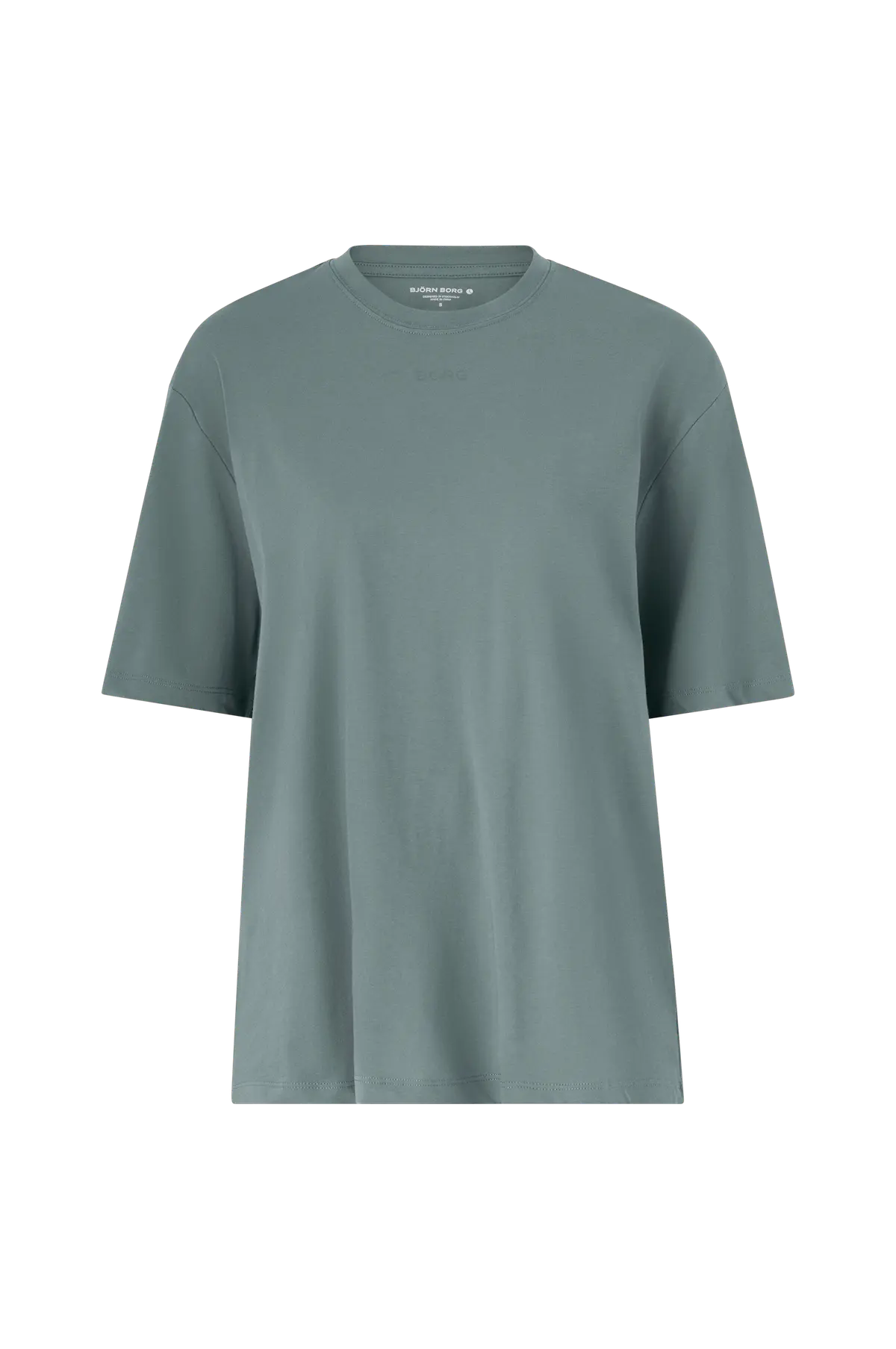 T-skjorte Studio Oversized T-shirt Balsam green