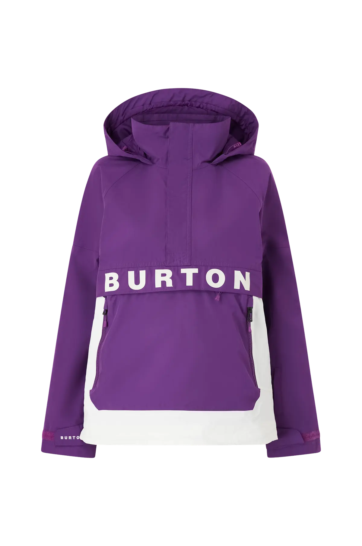 Snowboardjakke / skijakke W Frostner Anorak Imperial purple/stout white