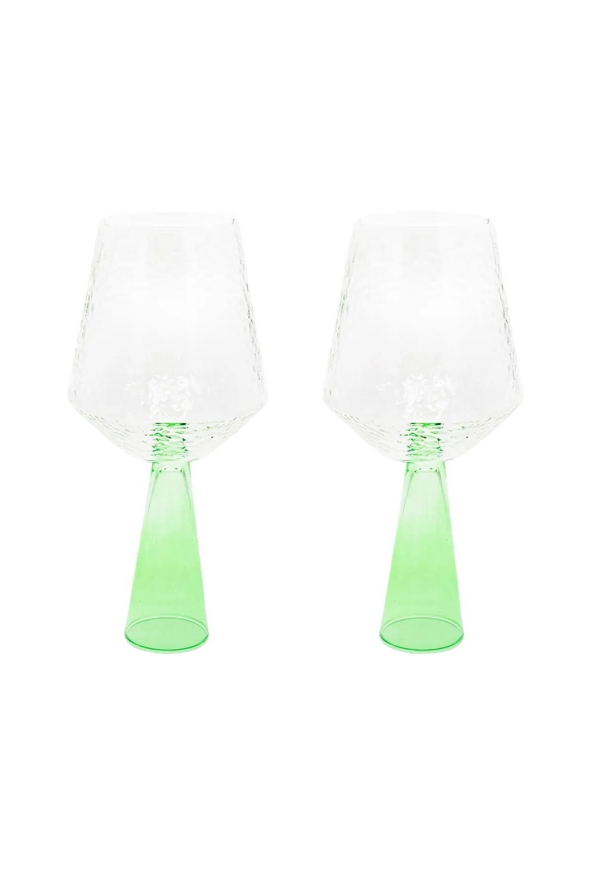 Vinglass Claude 2-pakning Grønn