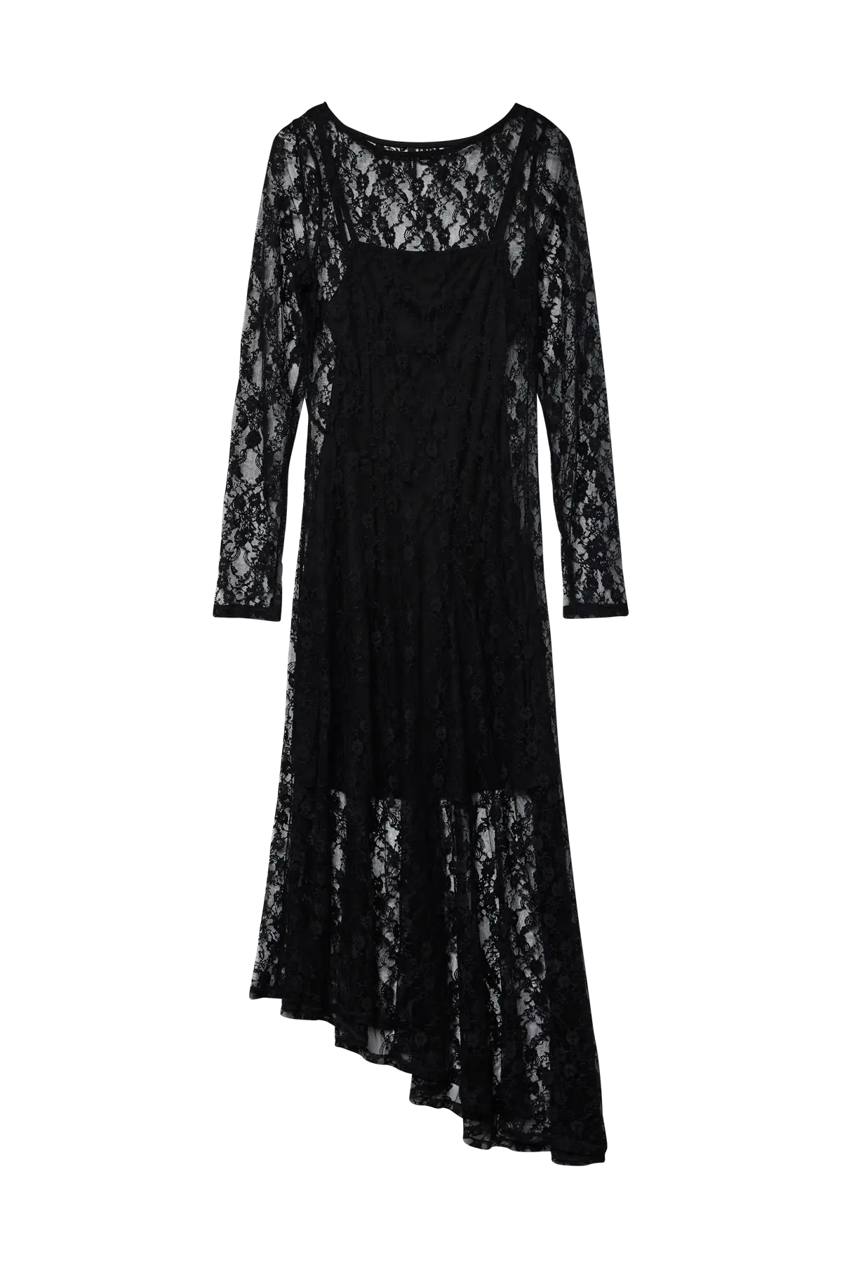 Maxikjole vmBrooke LS Long Dress Jrs Black