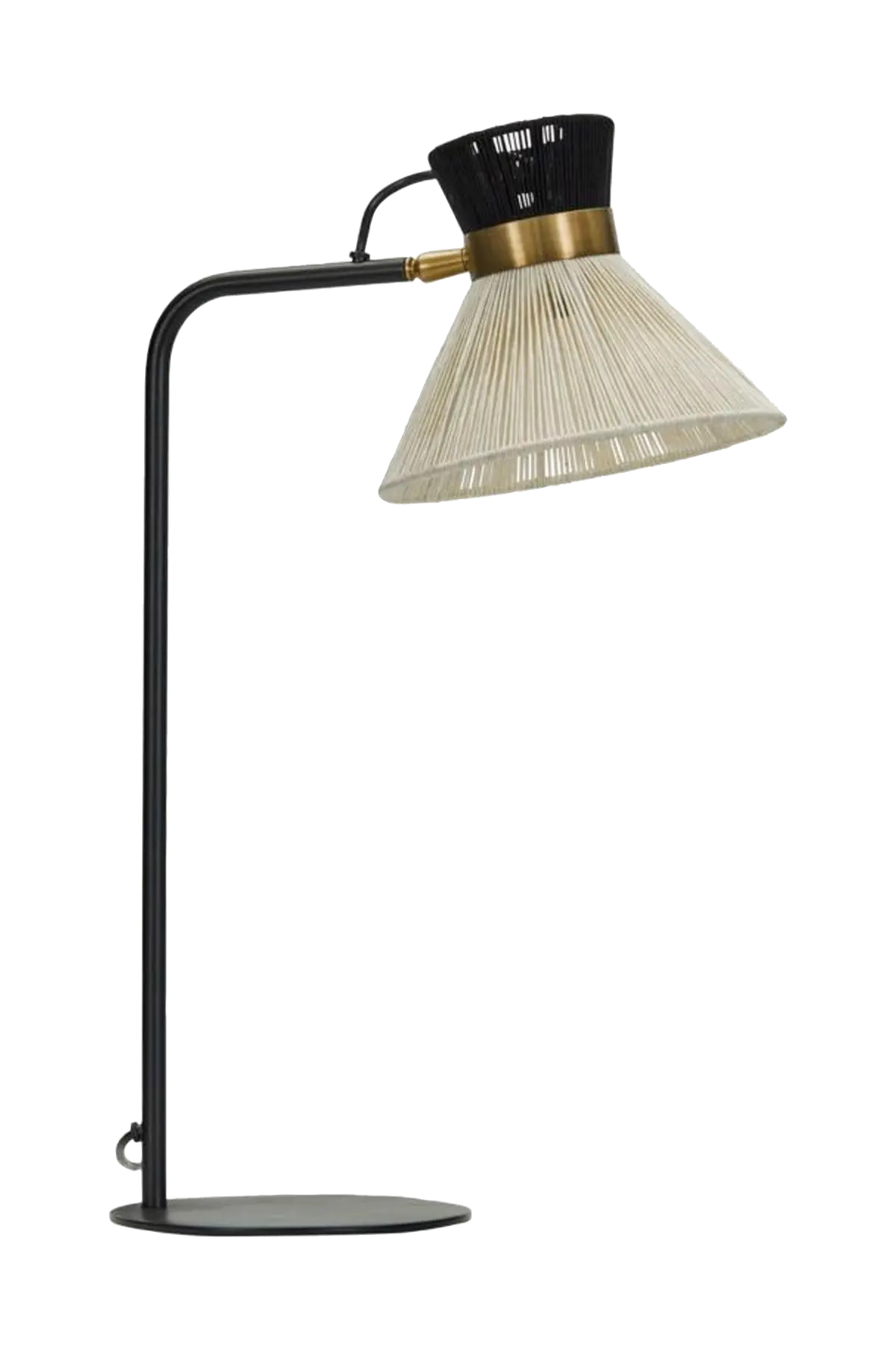 Bordlampe, HDCord Svart