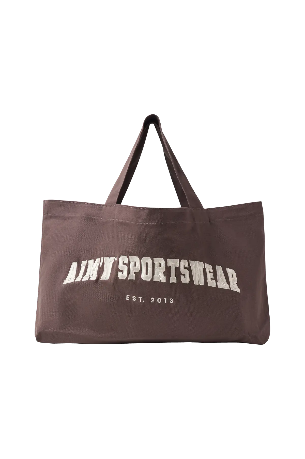 Totebag Dark Clay Varsity Macchiato