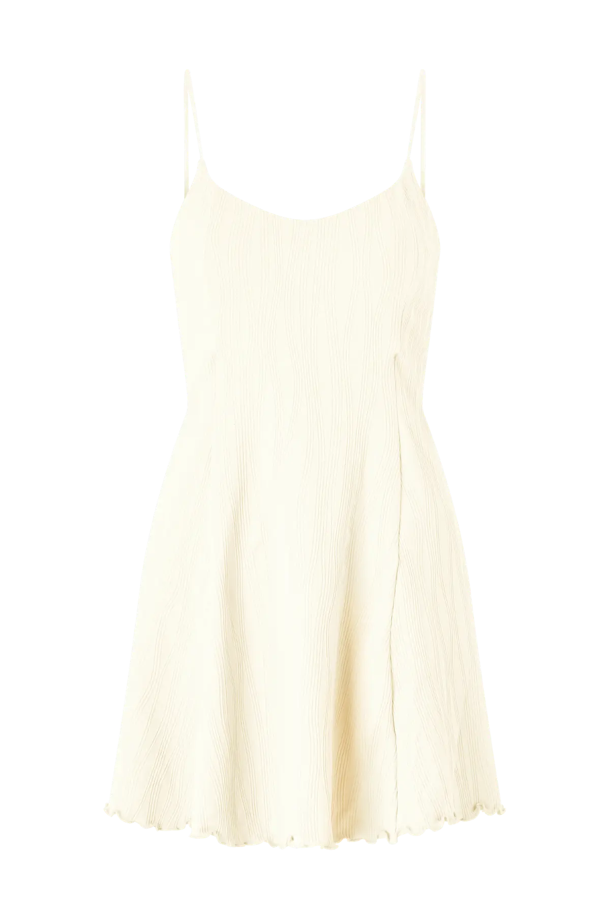 Kjole Tulip Dress Almond white